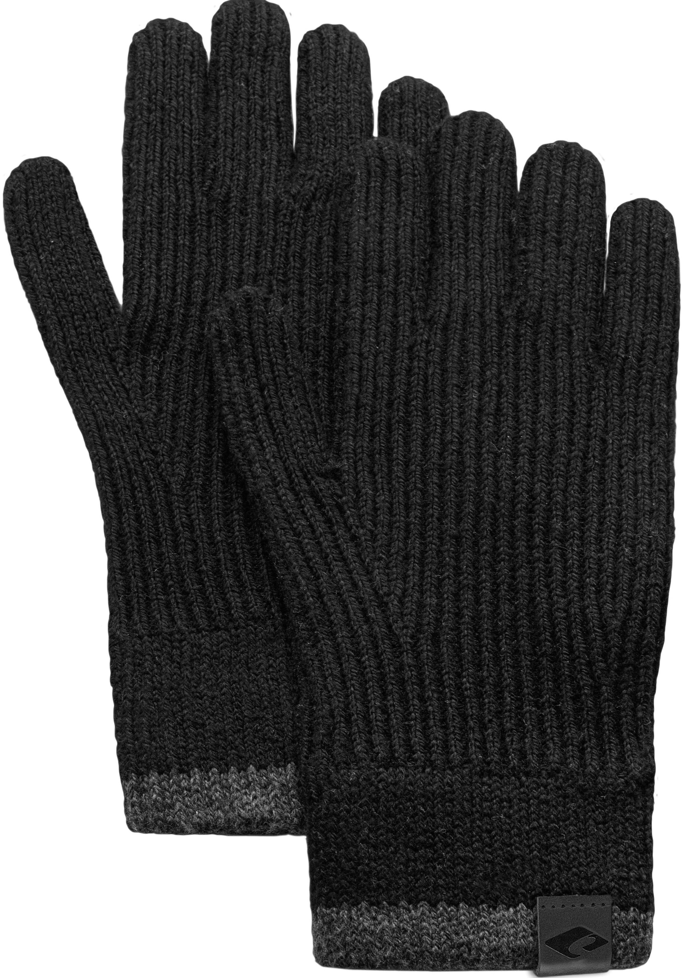 OTTO shoppen mit bei gestrickt, Fingerhandschuhe online Handschuhe Strickhandschuhe, chillouts Kontrastrand