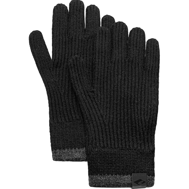 Fingerhandschuhe Kontrastrand bei Strickhandschuhe, shoppen OTTO gestrickt, Handschuhe online chillouts mit