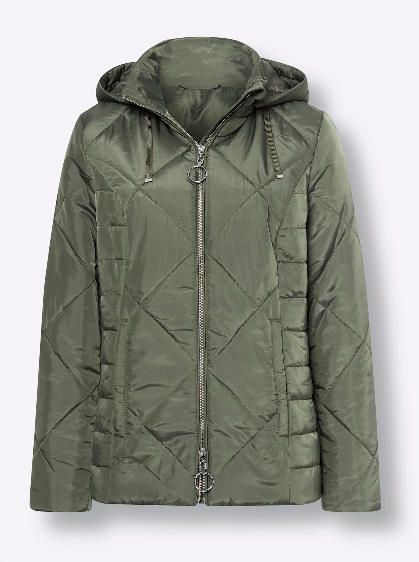heine Steppjacke, mit Kapuze