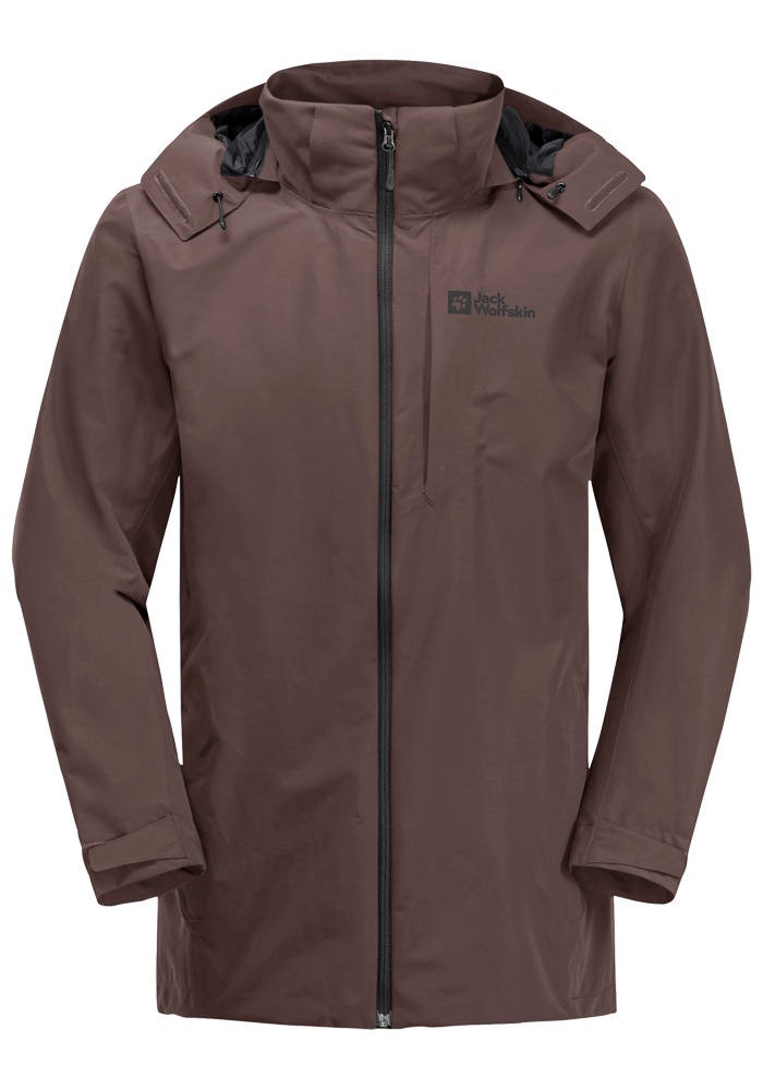 Jack Wolfskin Funktionsjacke »FERNBLICK 2L JKT M«, mit Kapuze