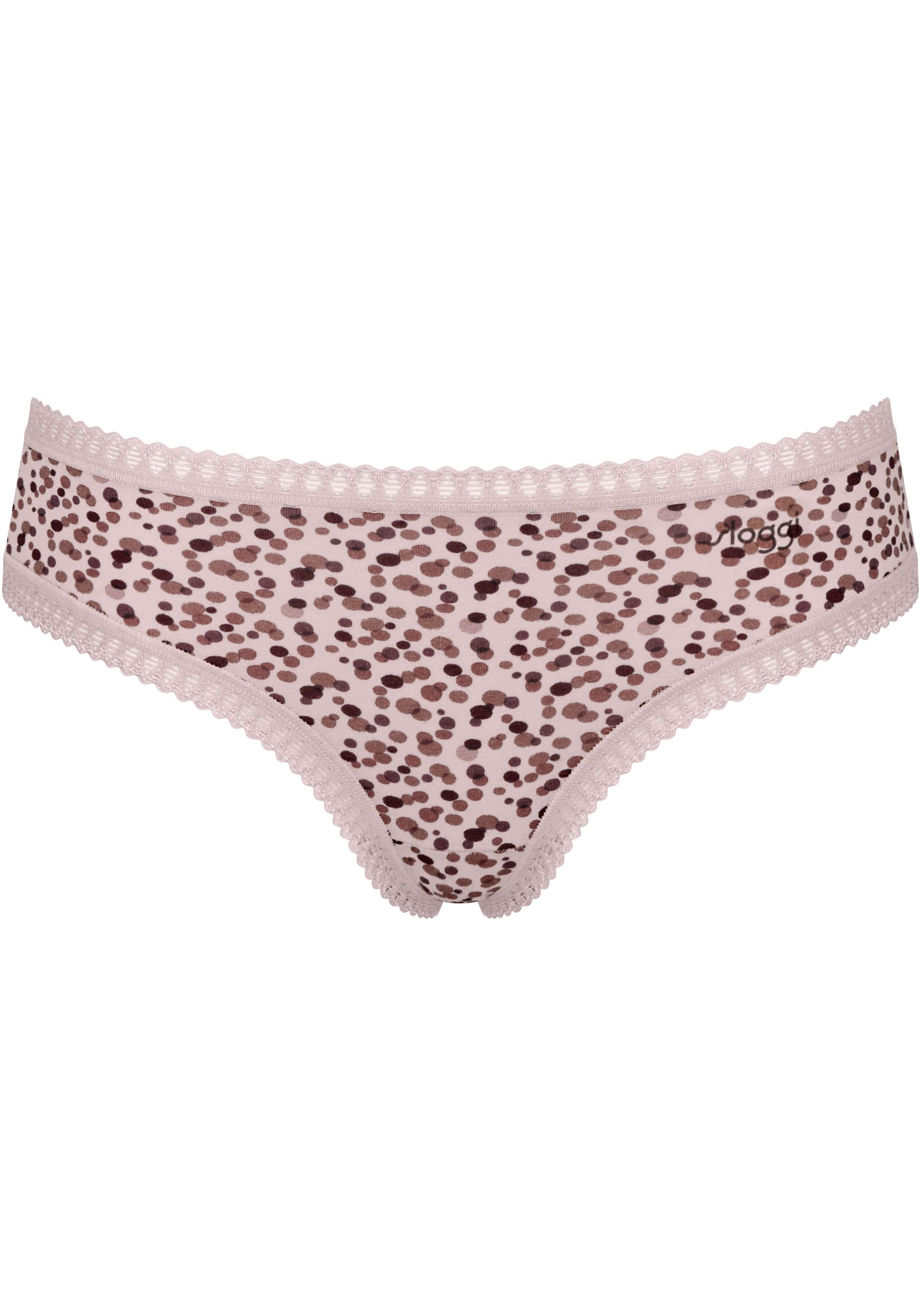 sloggi Slip »GO Crush Hipster C3P«, (3er Pack), mit Spitzendetails