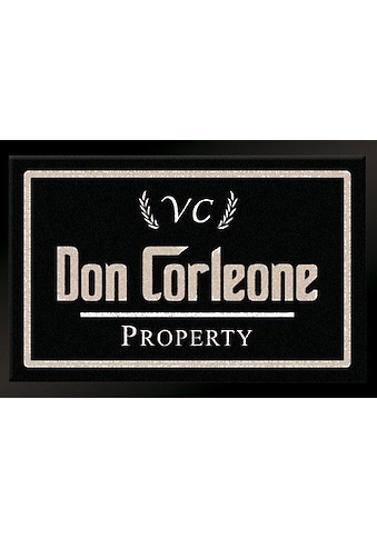 HANSE Home Fußmatte »Don Corleone - Mafia«, rechteckig, 7 mm Höhe, mit Spruch,... kaufen