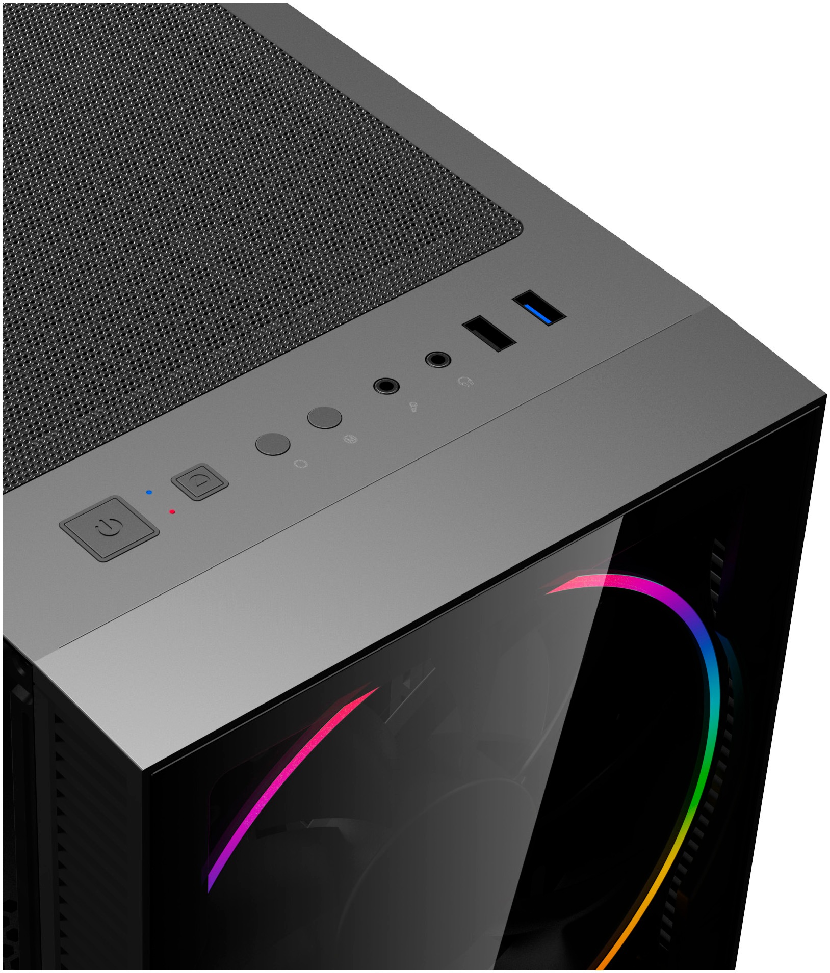 GAMEMAX Gaming-PC »Black Hole 8168 Intel Core Ultra 5 245KF 32GB DDR5 1TB SSD RX 9070« Windows 11, DDR5 RAM