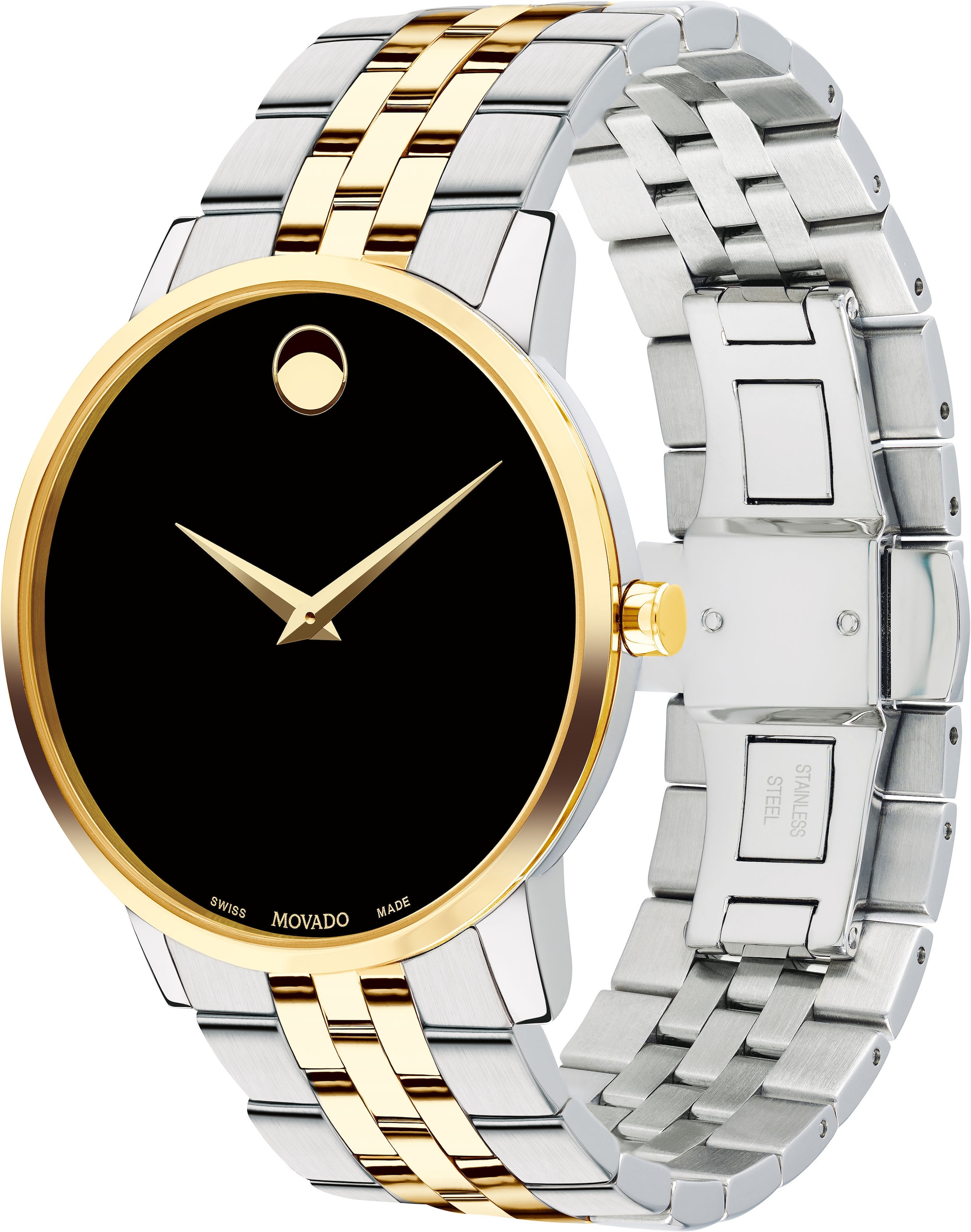 MOVADO Schweizer Uhr »Museum Classic, 0607200«, Quarzuhr, Armbanduhr, Herrenuhr, Damenuhr, Swiss Made