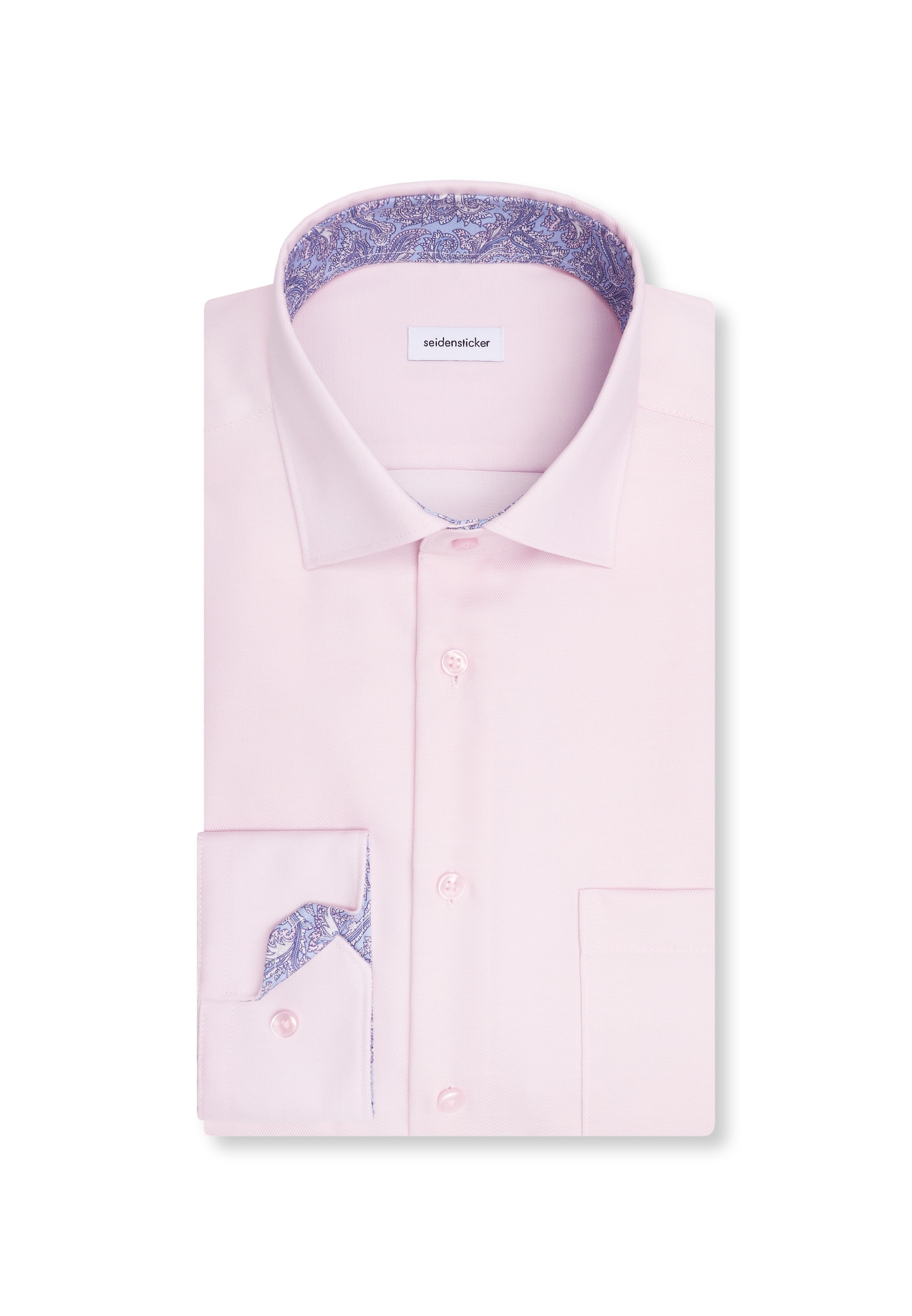 seidensticker Businesshemd »Schwarze Rose« Regular 1/1 Kentkragen Uni