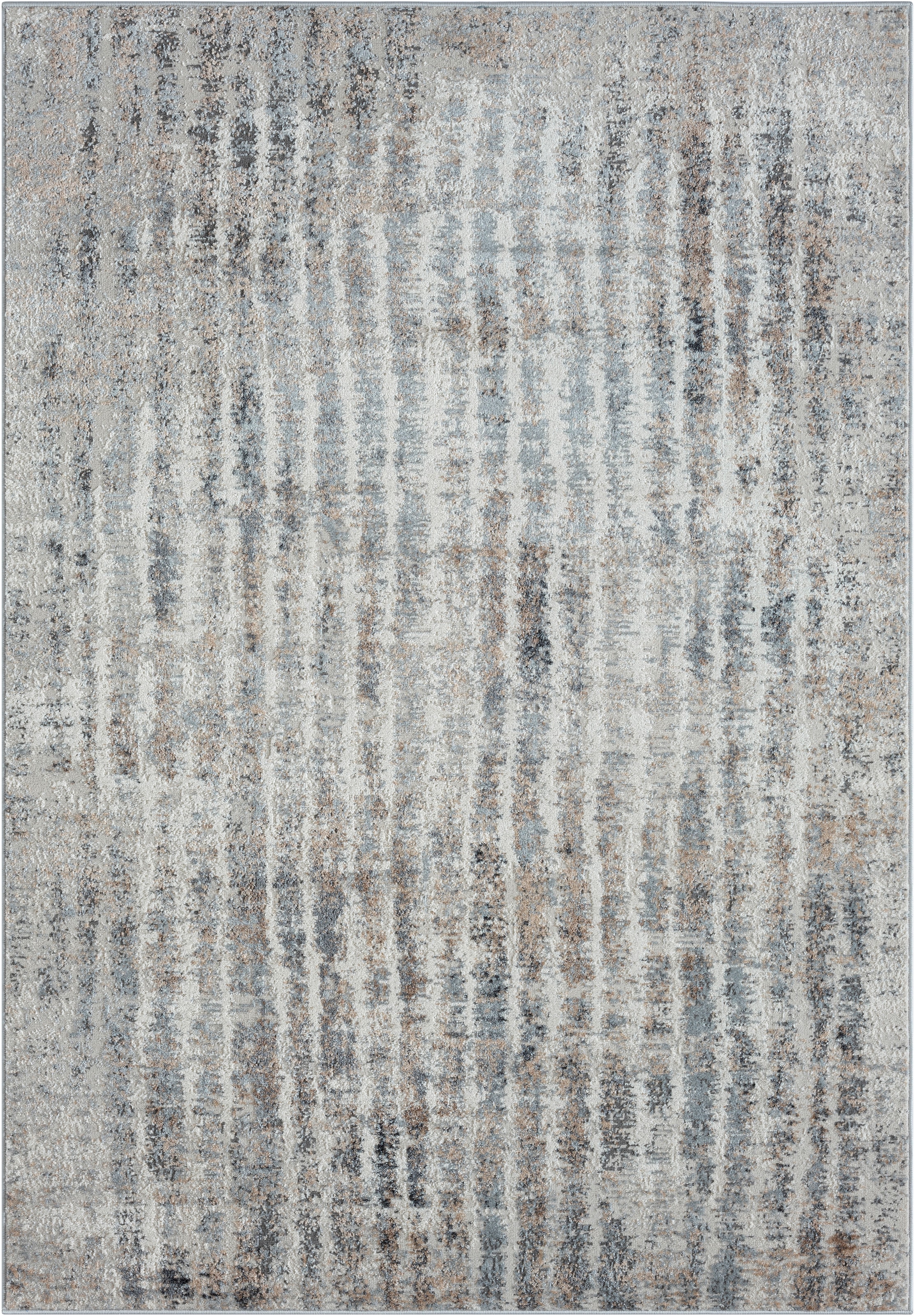 OTTO home Teppich »Liorra« rechteckig 8 mm Höhe Kurzflor, modernes Design, pflegeleicht, Wohnzimmer