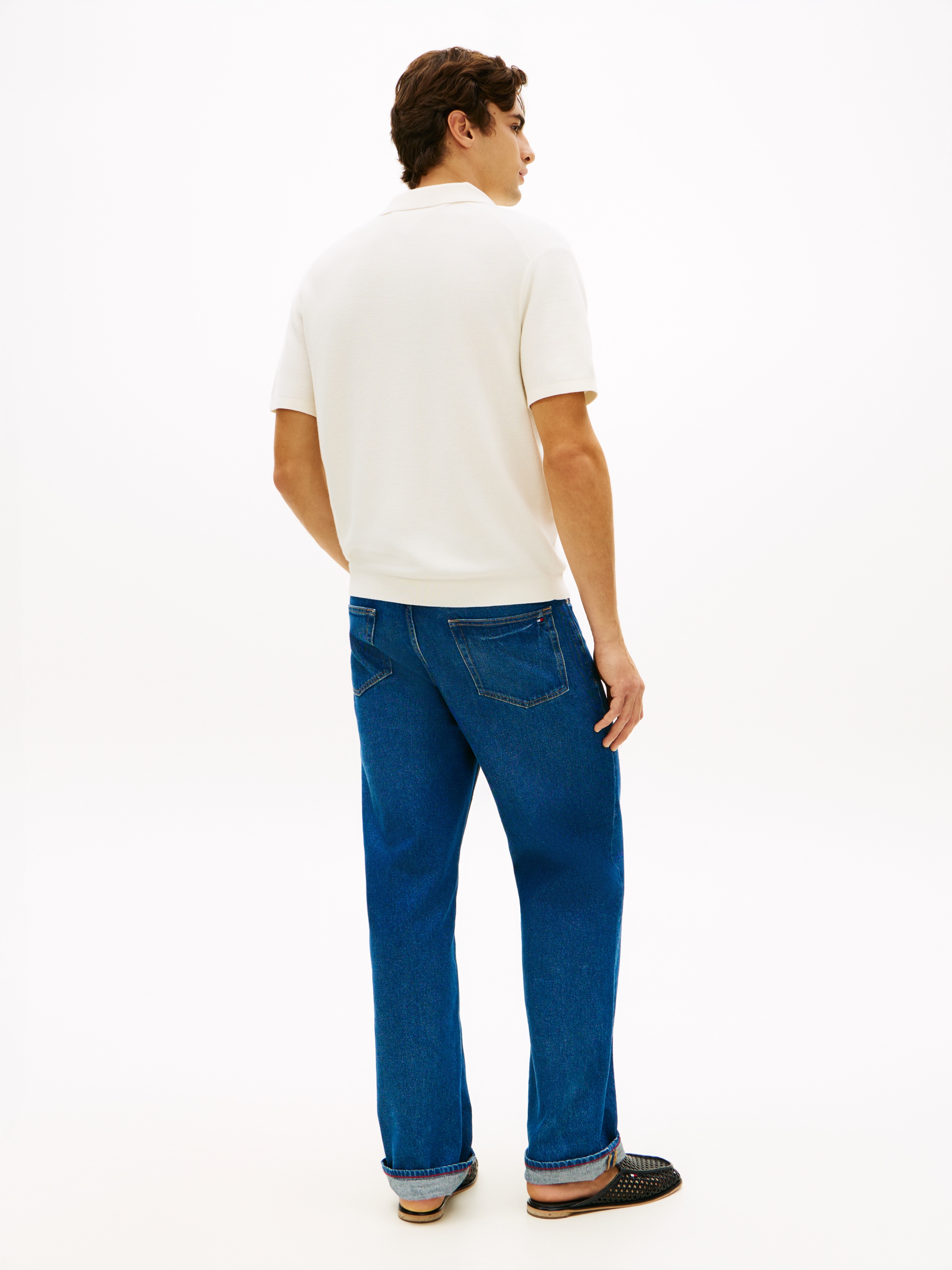 Tommy Hilfiger Polokragenpullover »COOL TOUCH STRUCTURE« Regular fit mit Polokragen