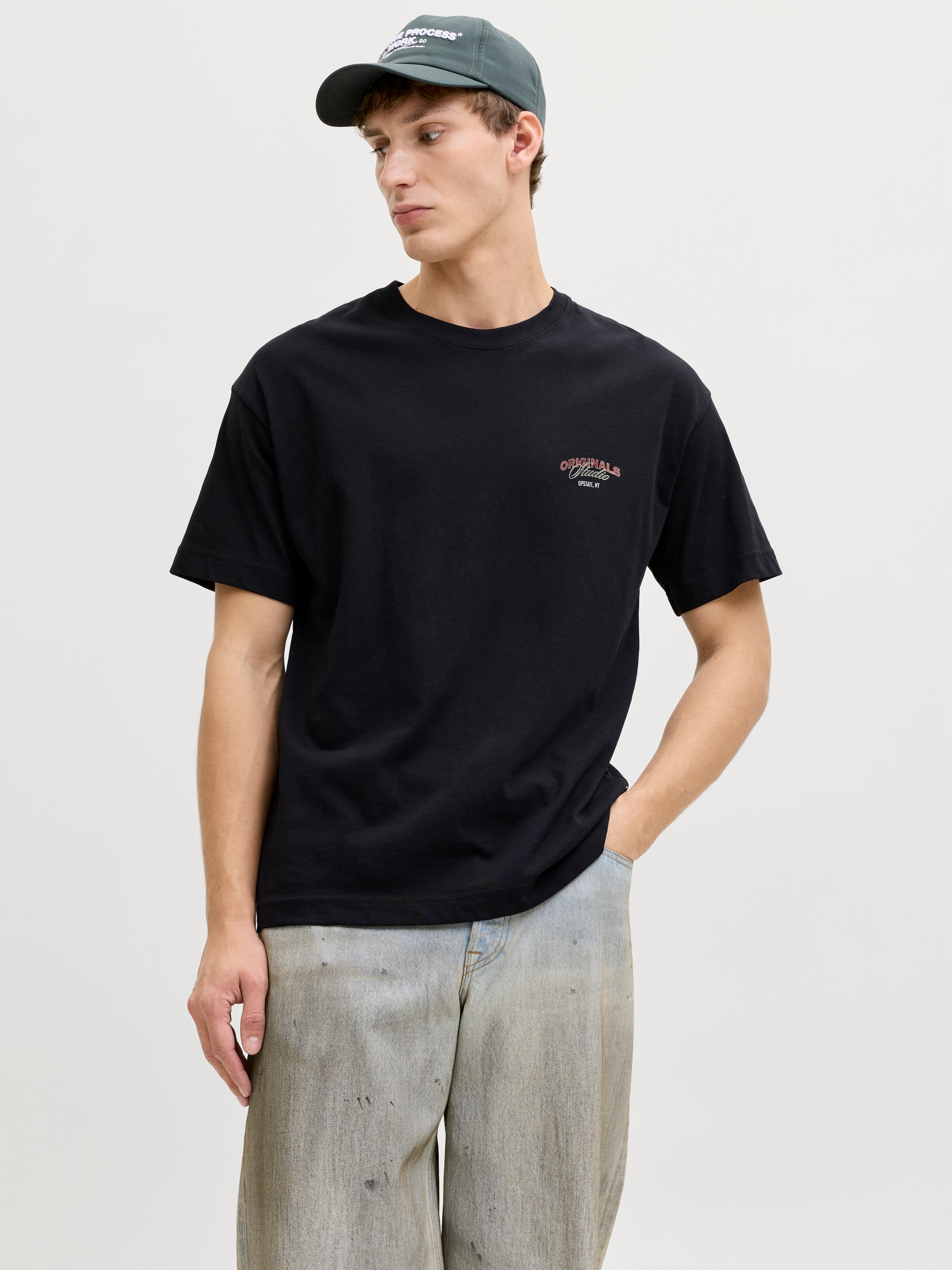 Jack & Jones T-Shirt »JORUPSTATE GRAPHIC BACK TEE SS CN«