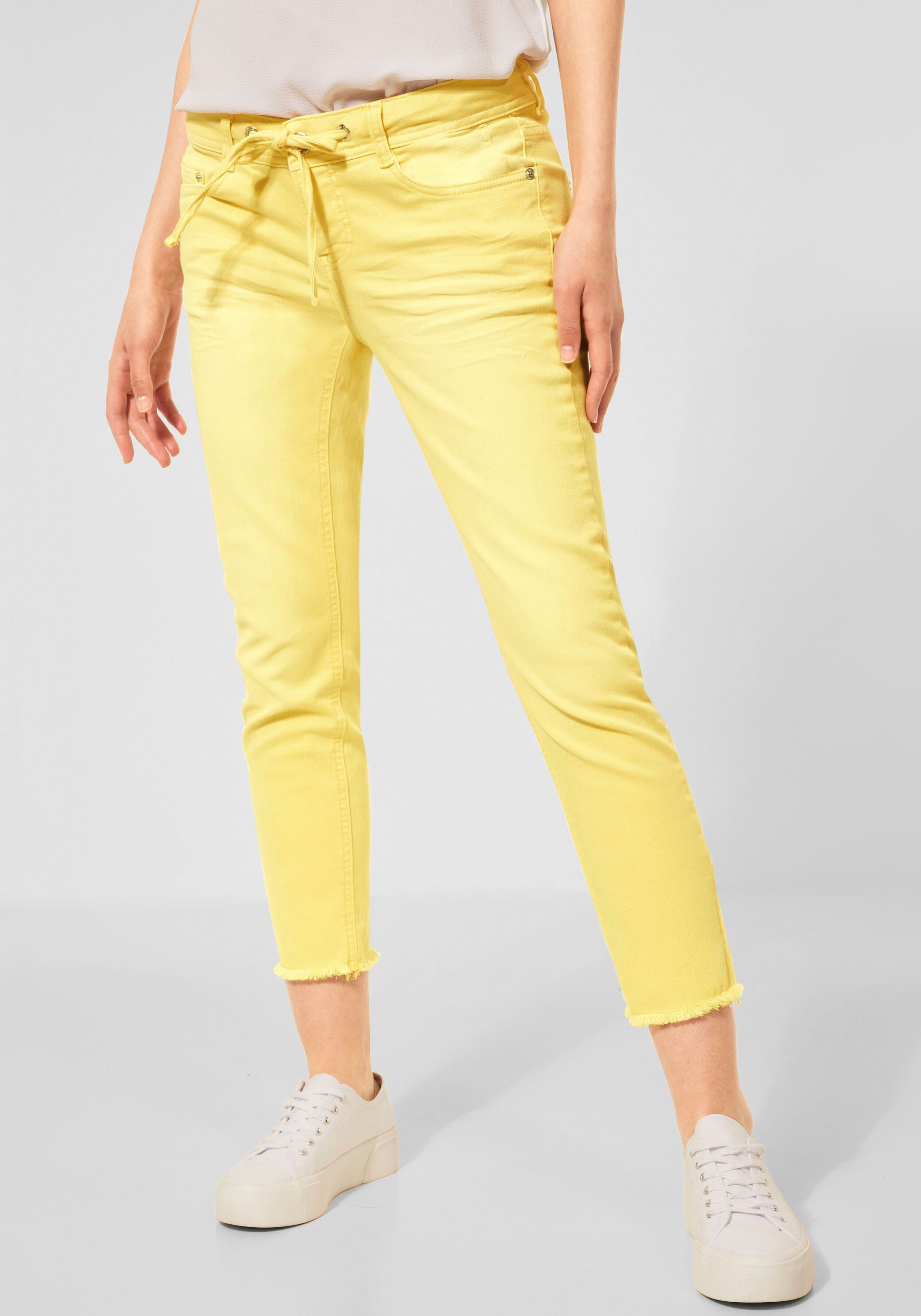 STREET ONE 7/8-Jeans »Crissi«, mit Tunnelzug im Bund