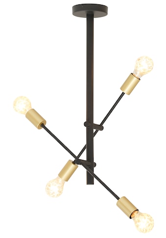 Leonique Deckenleuchte »Jarla«, E27, 1 St., Deckenlampe mit goldfarbenen Fassungen,... kaufen