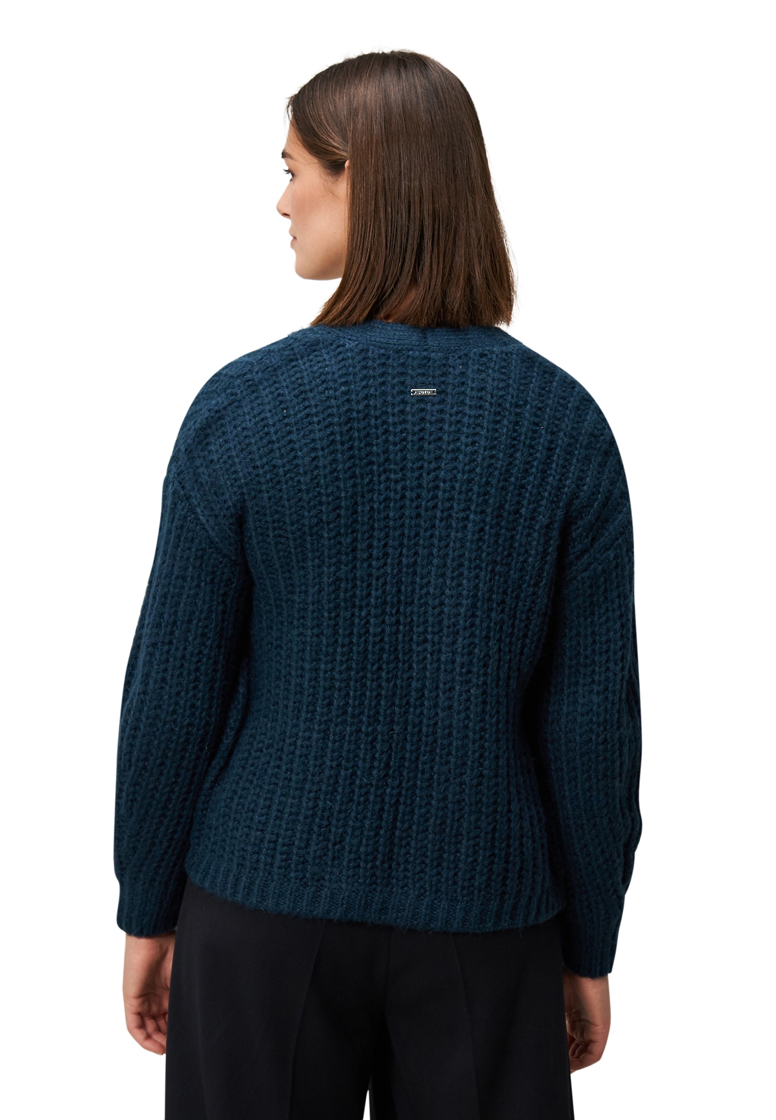 Zero Strickjacke »Grobstrickjacke offener Style«