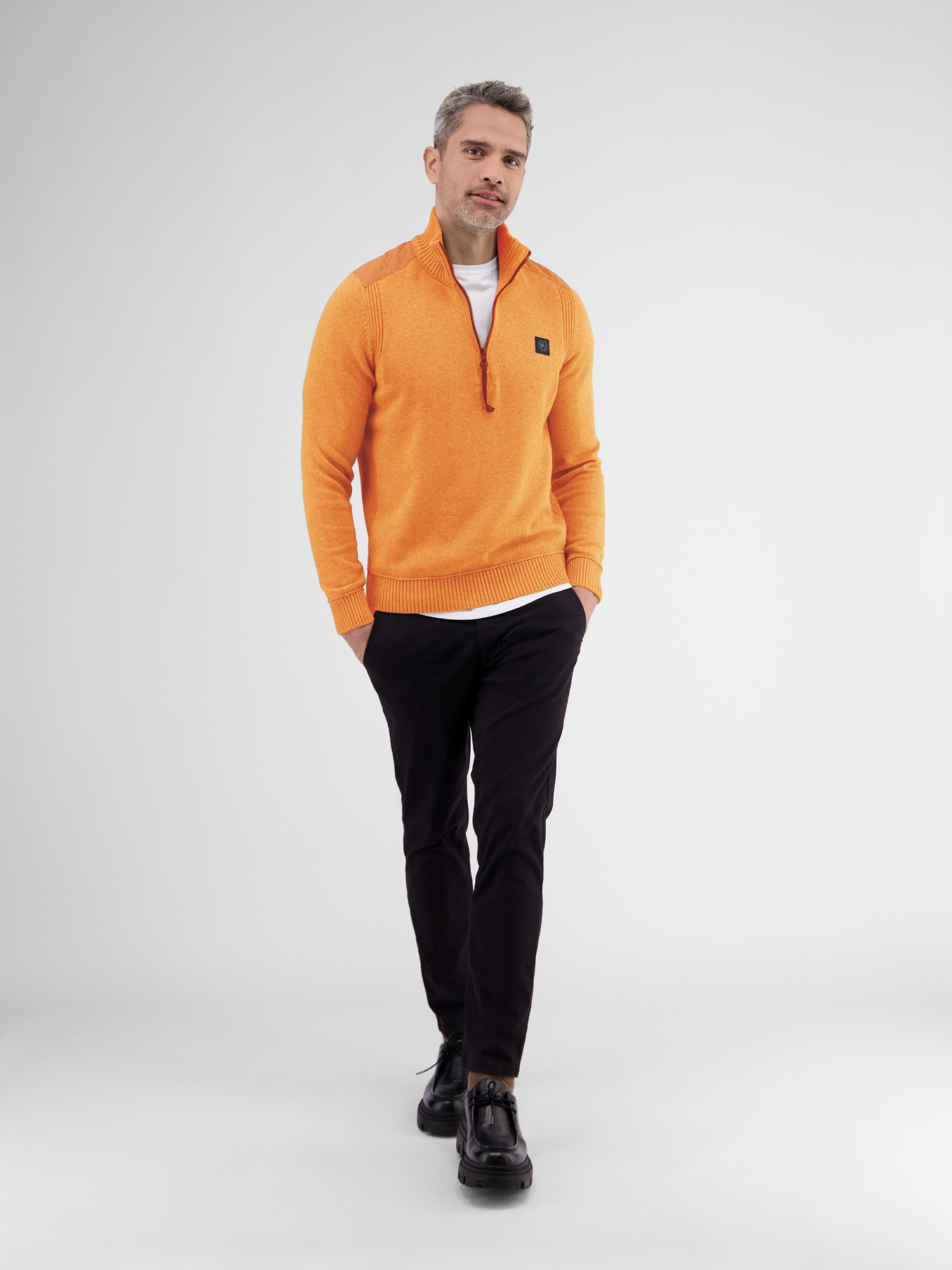 LERROS Strickpullover »LERROS Stricktroyer, unifarben«
