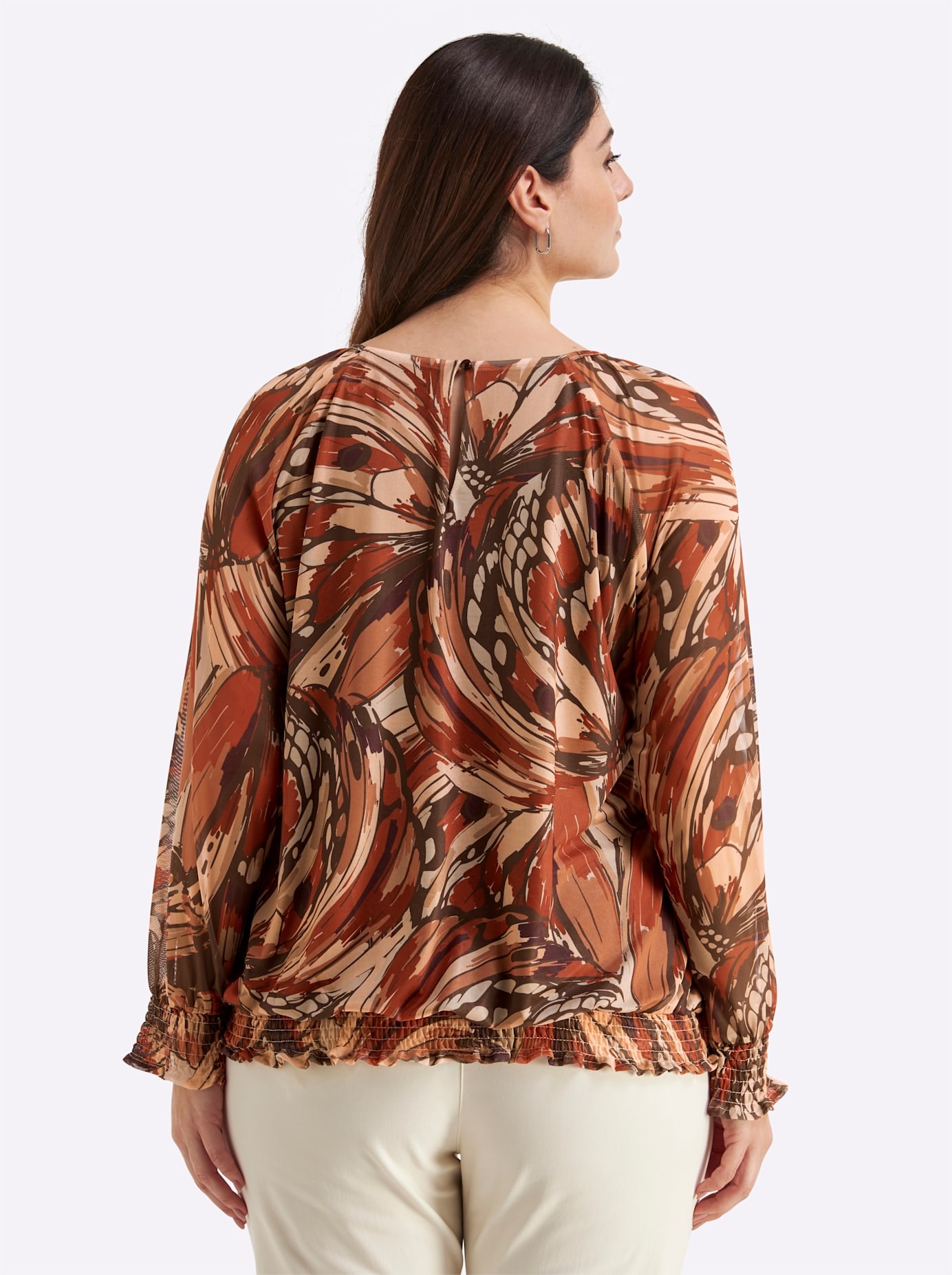 Sheego Langarmshirt »Langarm-Shirt« 1