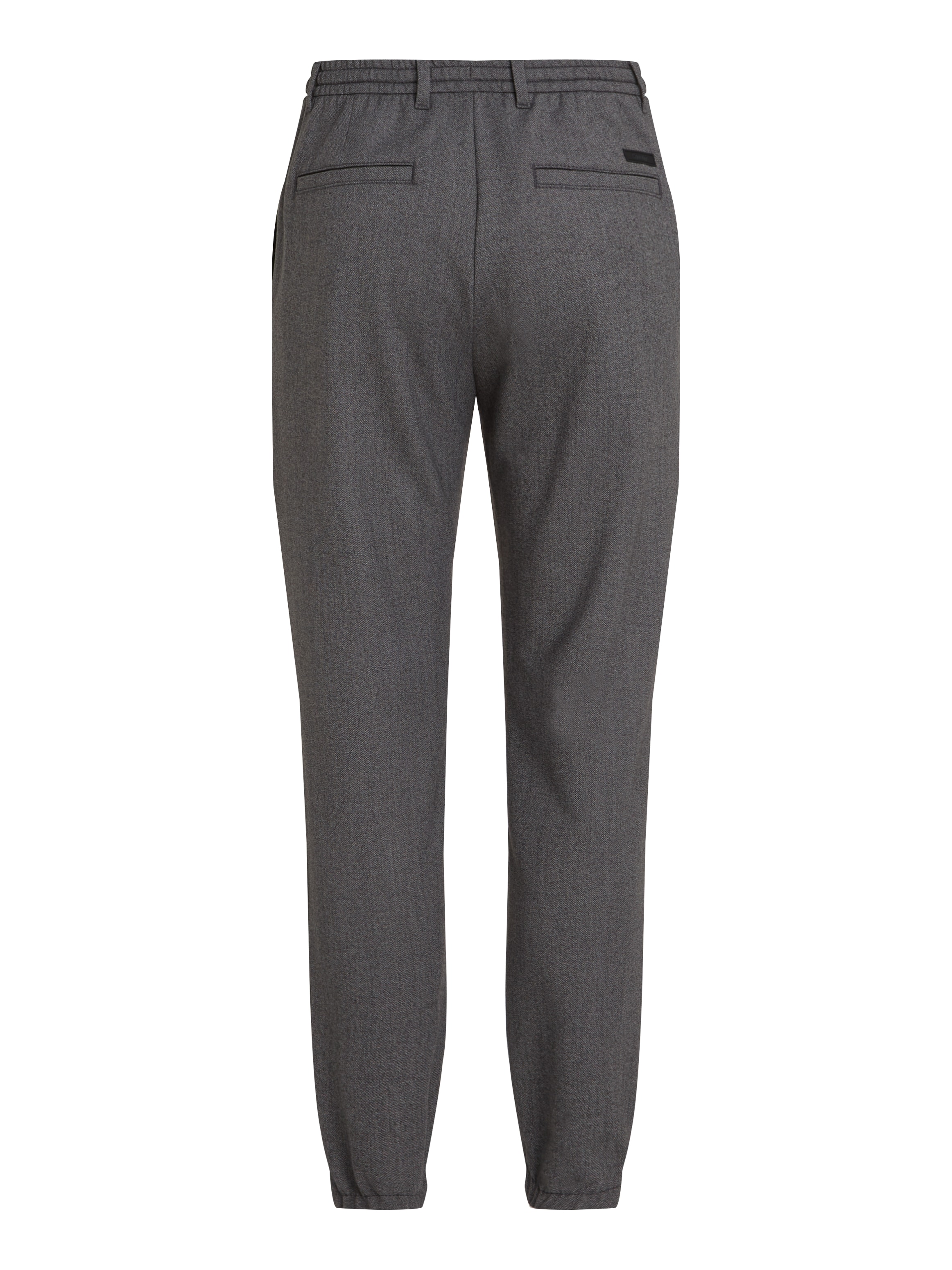Calvin Klein Relaxhose »WOOL-BLEND-STRETCH S&P JOGGER«, mit Kordelzug