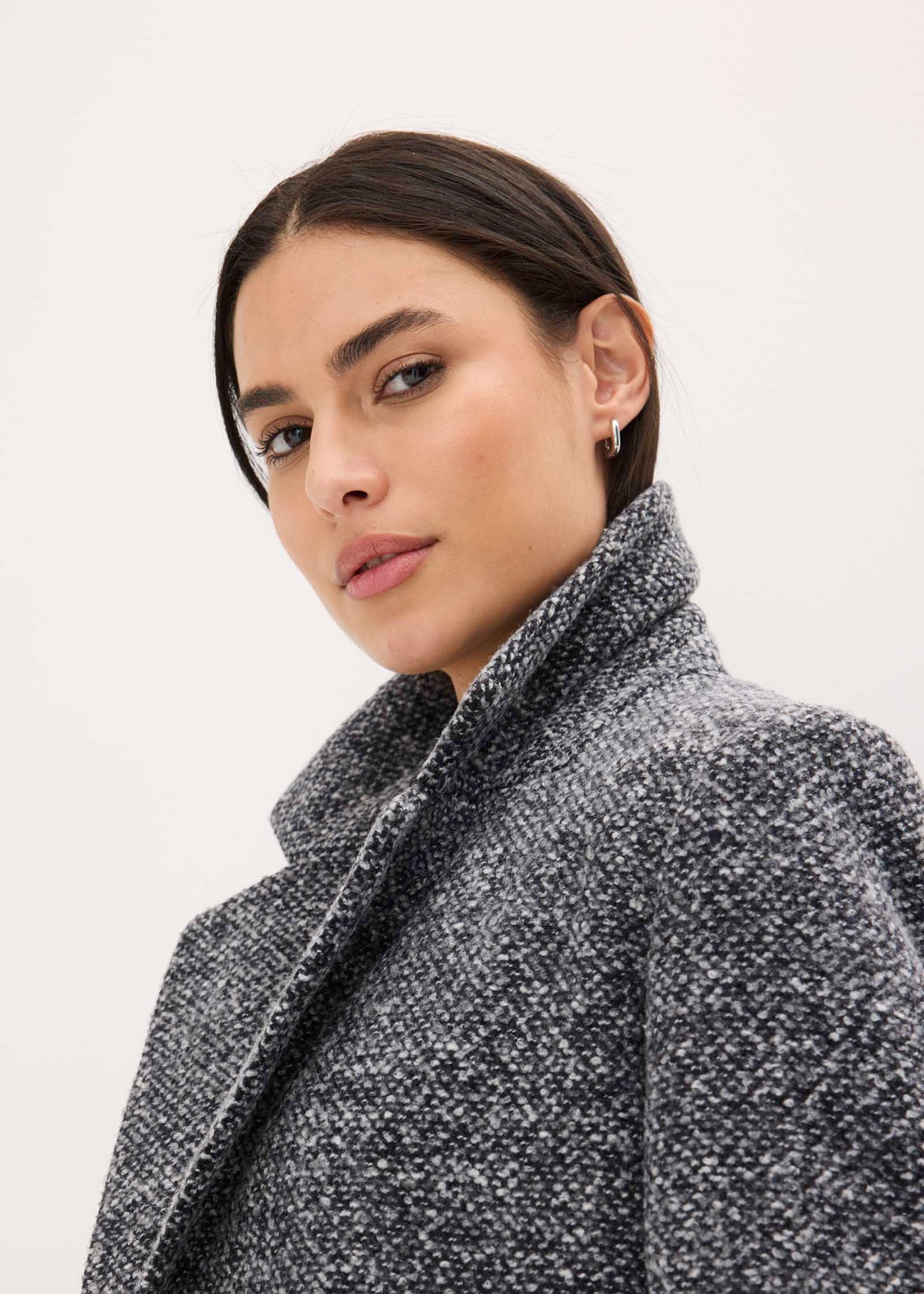 bonprix Kurzmantel »Kurzmantel in Wolloptik« Kurzmantel in Wolloptik