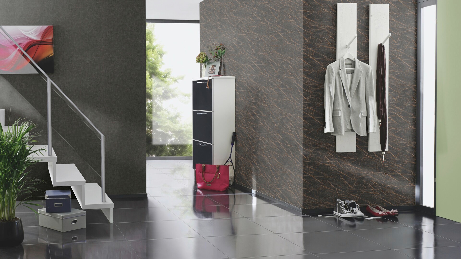 Rasch Vliestapete »Factory IV« einfarbig | uni strukturiert gut lichtbeständig, hochwaschbeständig