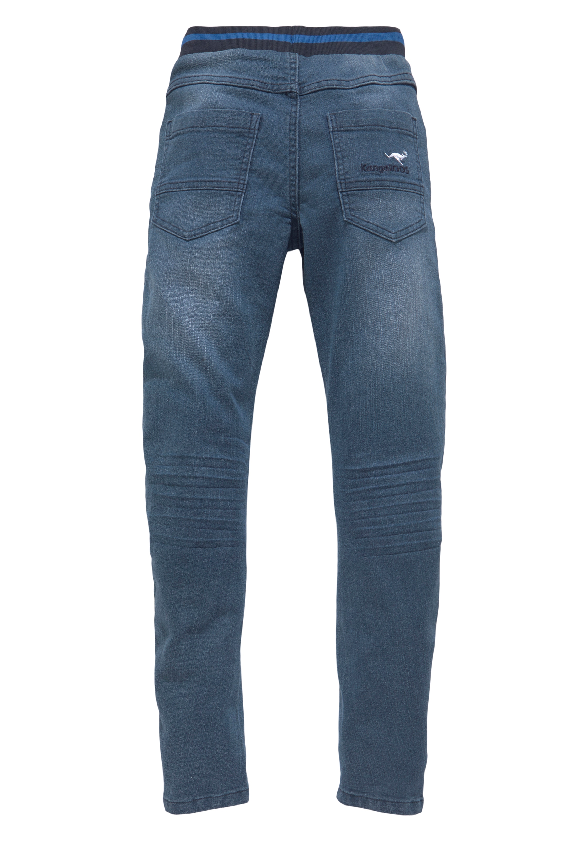 KangaROOS Stretch-Jeans »Denim«, in authentischer bestellen OTTO Waschung bei