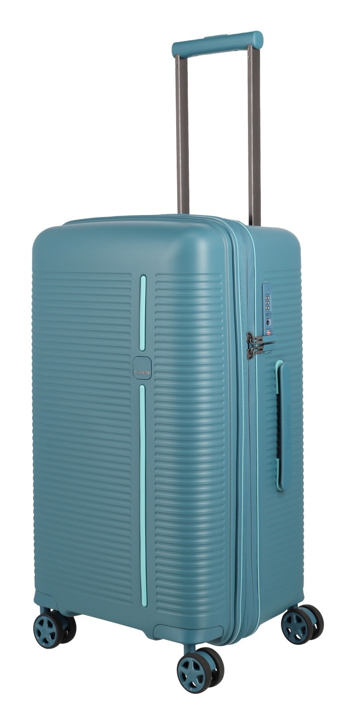 travelite Trolleyset »ROOMER Trunk 2-teilig« Volumenerweiterung – ideal für Hand- und Aufgabegepäck