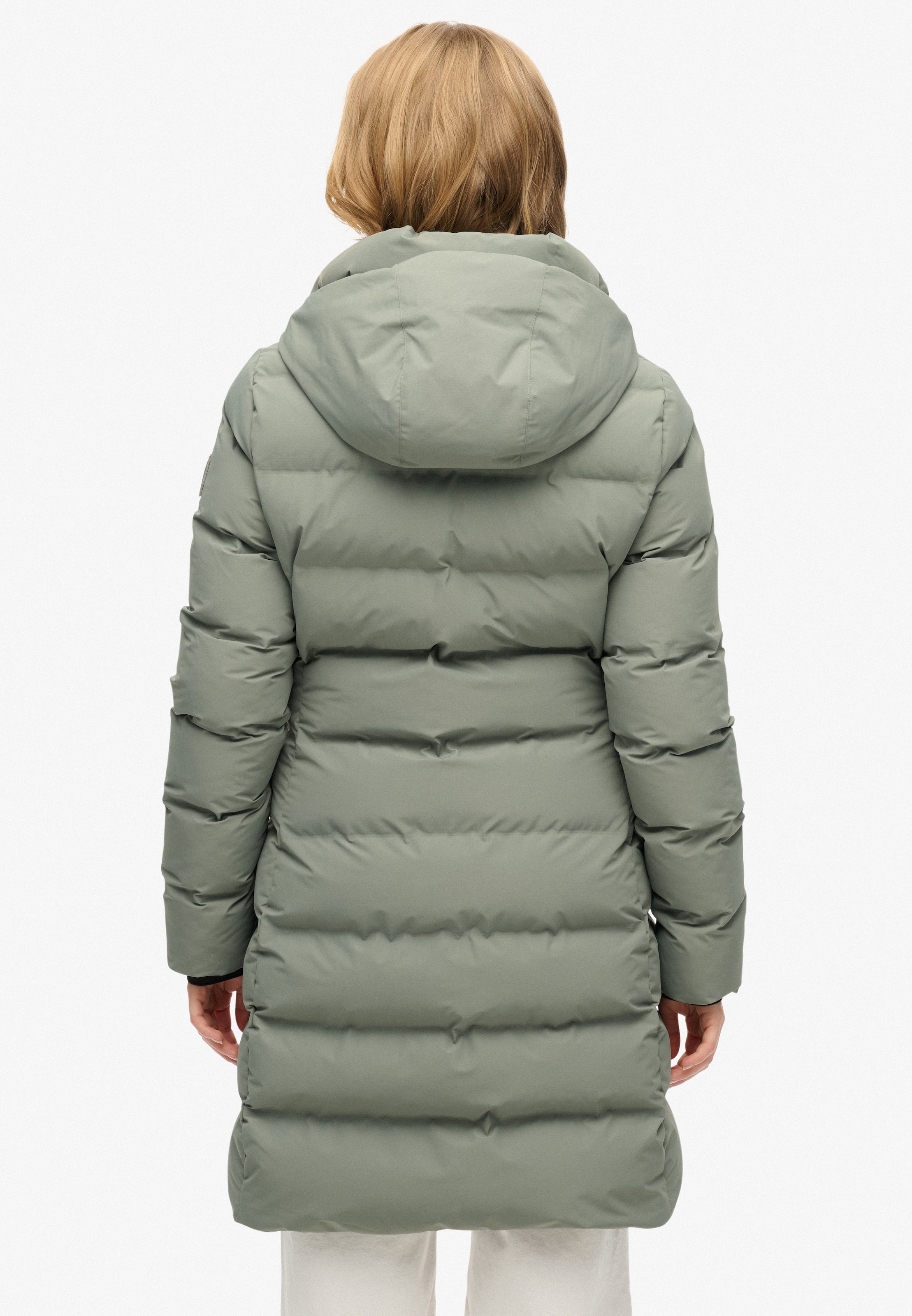 Superdry Steppjacke »CITY MID PADDED JACKET« mit Kapuze