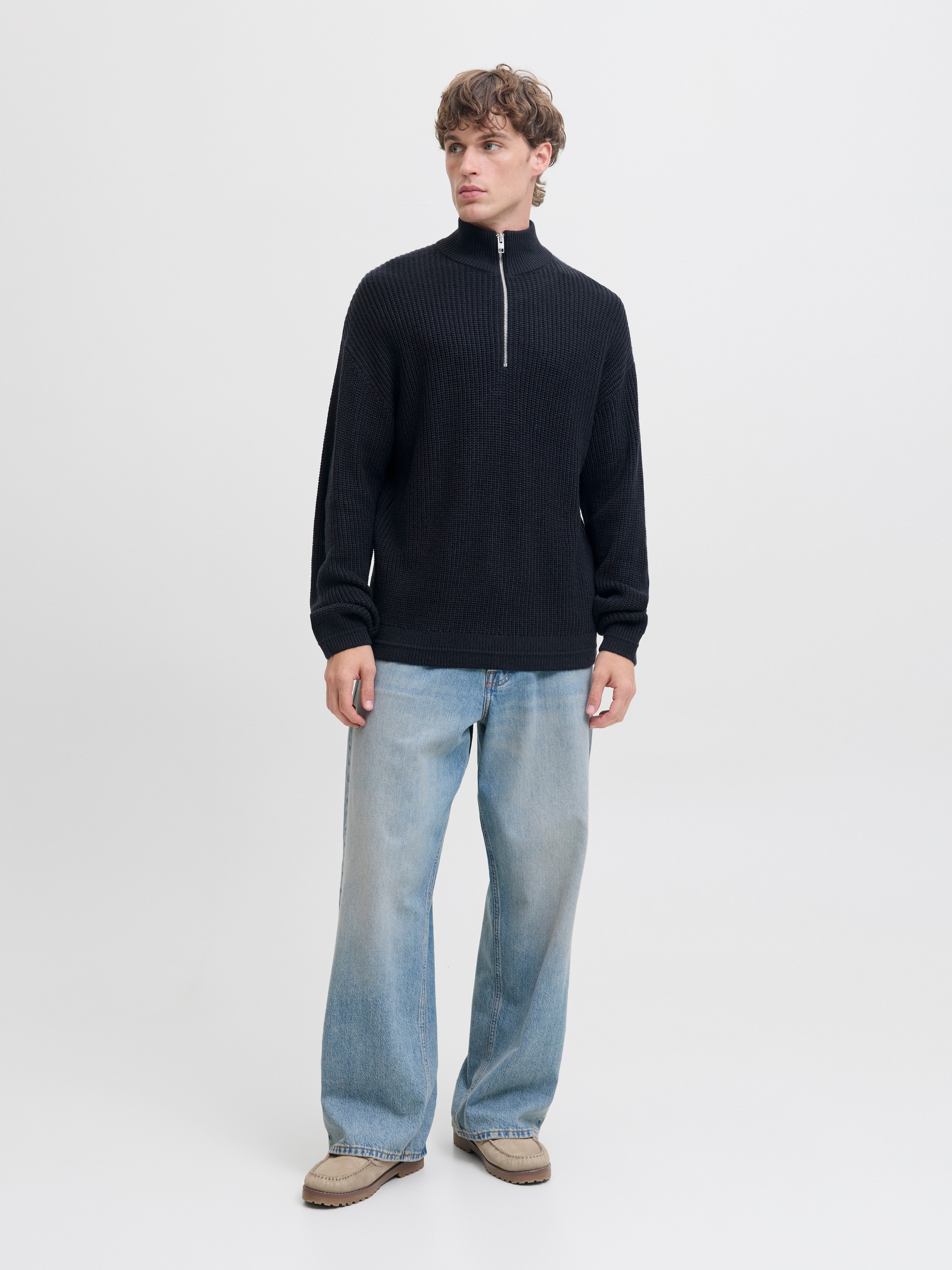Jack & Jones Troyer »JJKAITO KNIT HALF ZIP BF«