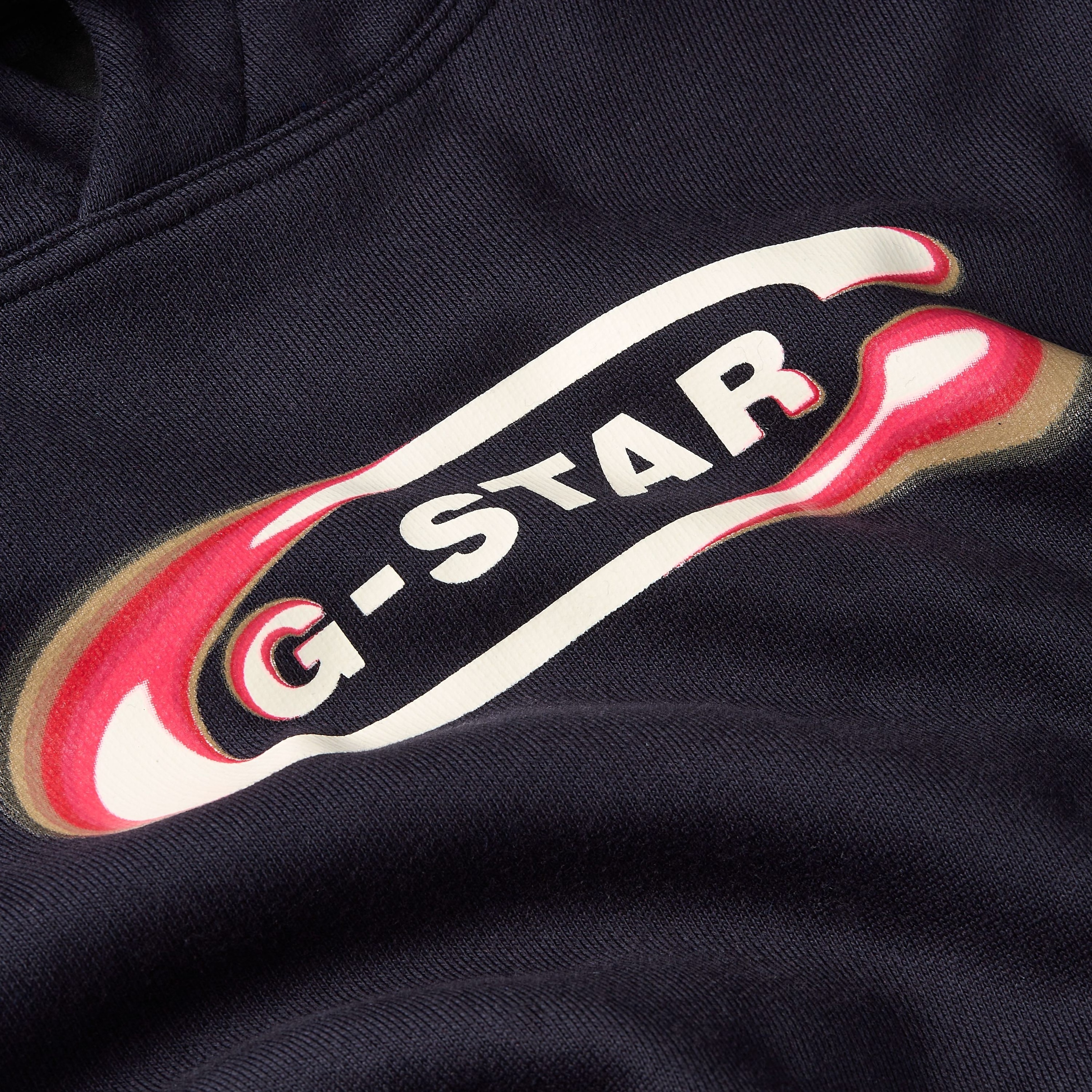 G-STAR Kapuzensweatshirt »Old Skool Logo Loose«