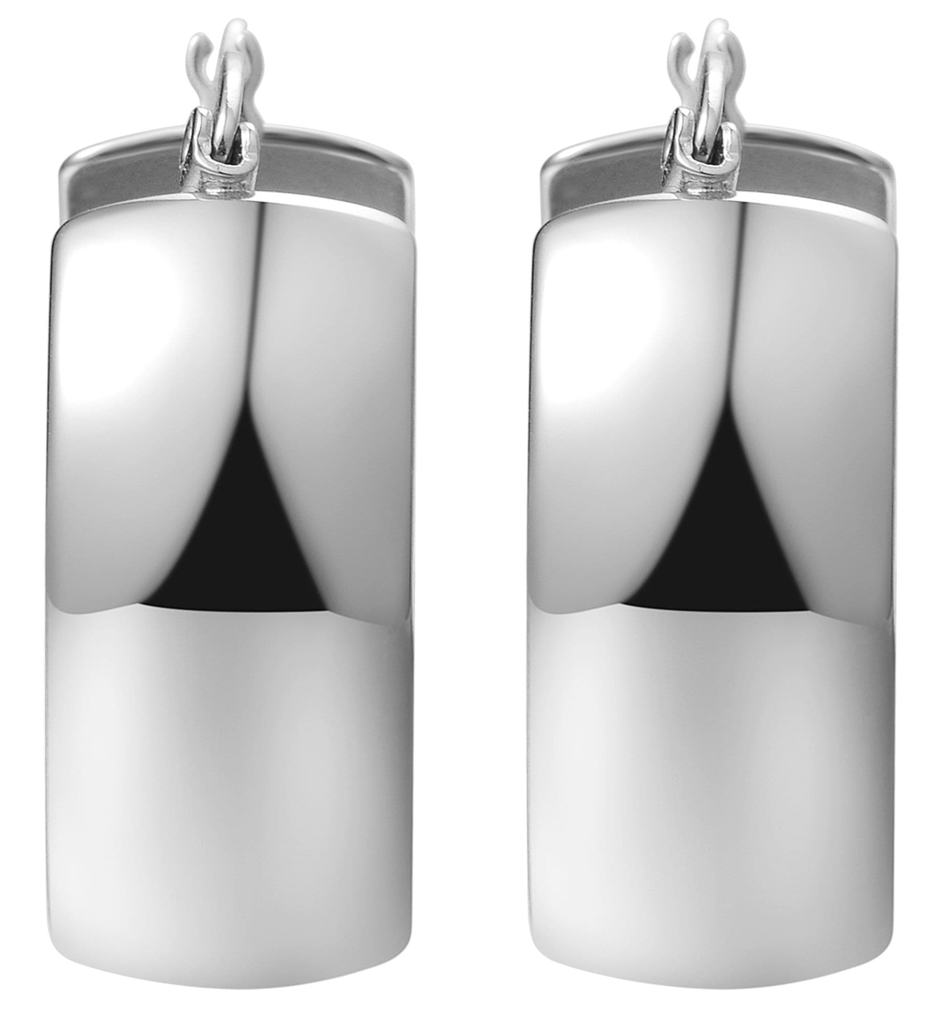 Adelia´s Paar Creolen »Damen Ohrringe ¿ Creole aus Edelstahl«