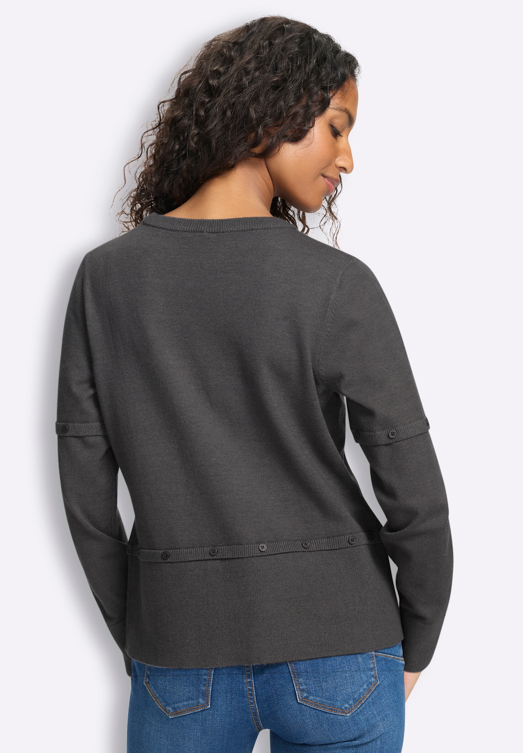 heine Longpullover »Pullover 2-in-1-Pullover«