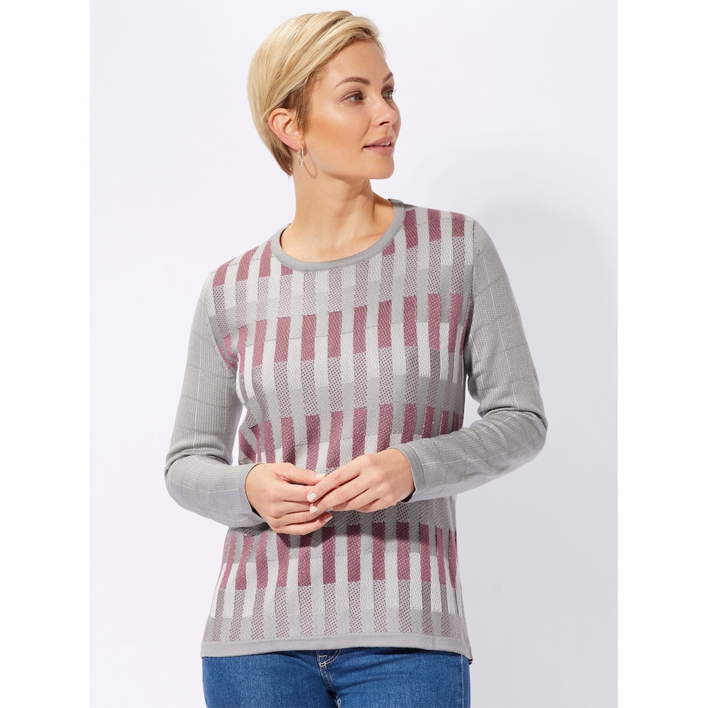 Casual Looks Rundhalspullover »Pullover«