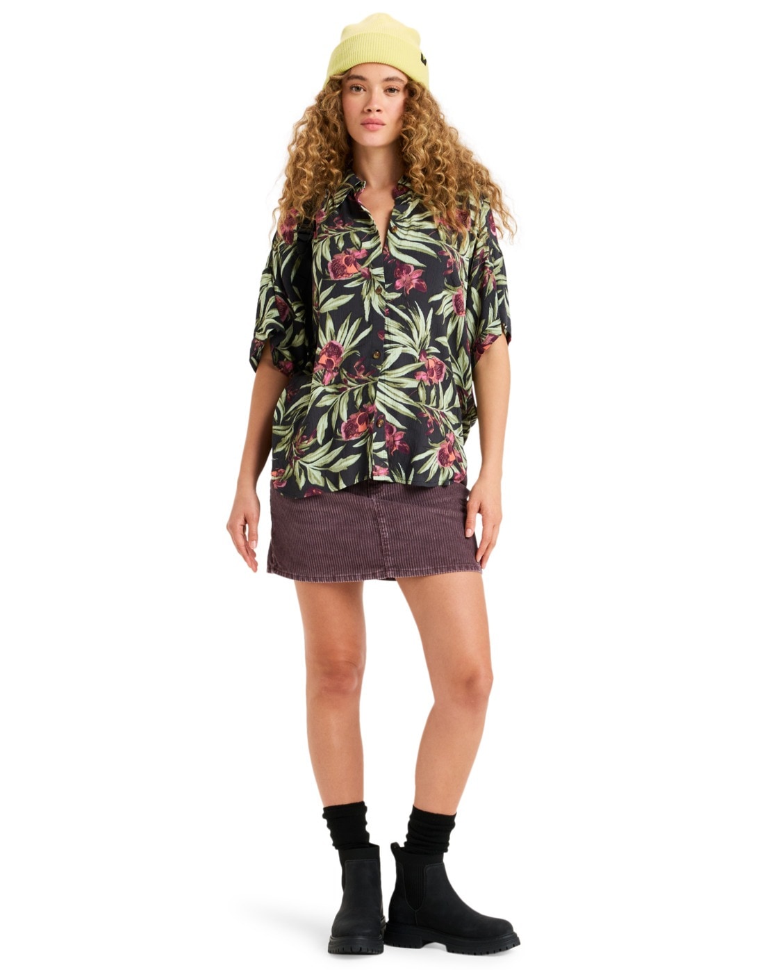 Roxy Kurzarmhemd »Beachy Nostalgia Crinkle«