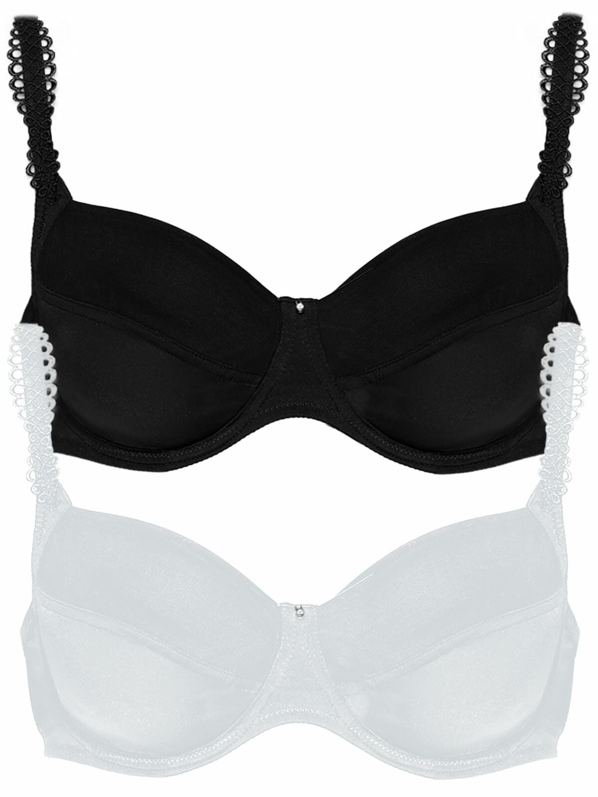 Viania T-Shirt-BH »2er Pack Spacer Bügel BH Sally«