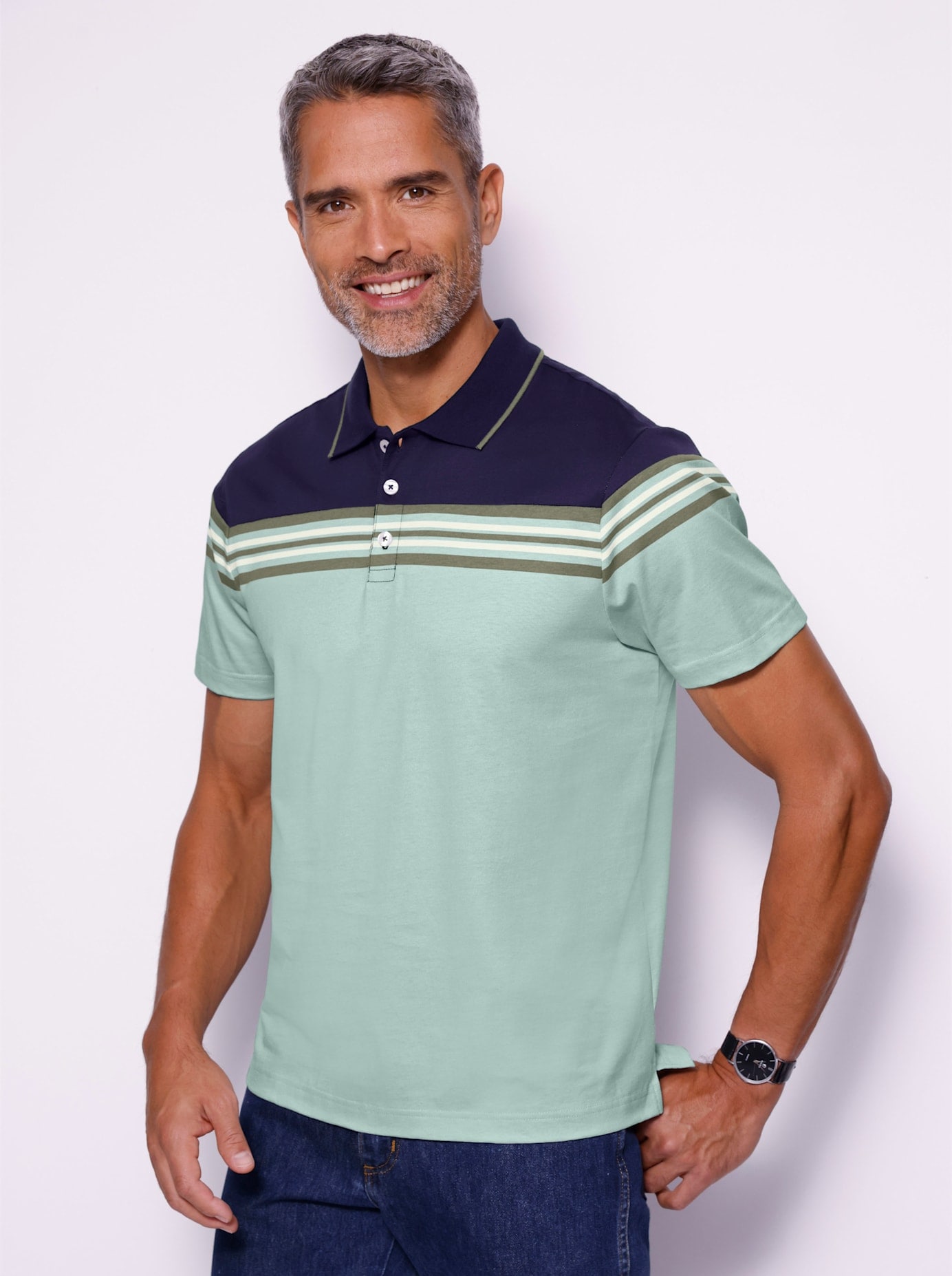 Classic Poloshirt »Kurzarm-Poloshirt« 1 tlg.