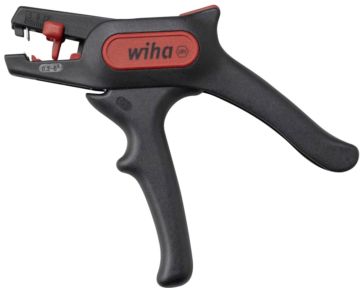 Wiha Abisolierzange »44617«, automatisch bis 6 mm², 190 mm, 7 1/2, zum Ablängen und Abisolieren