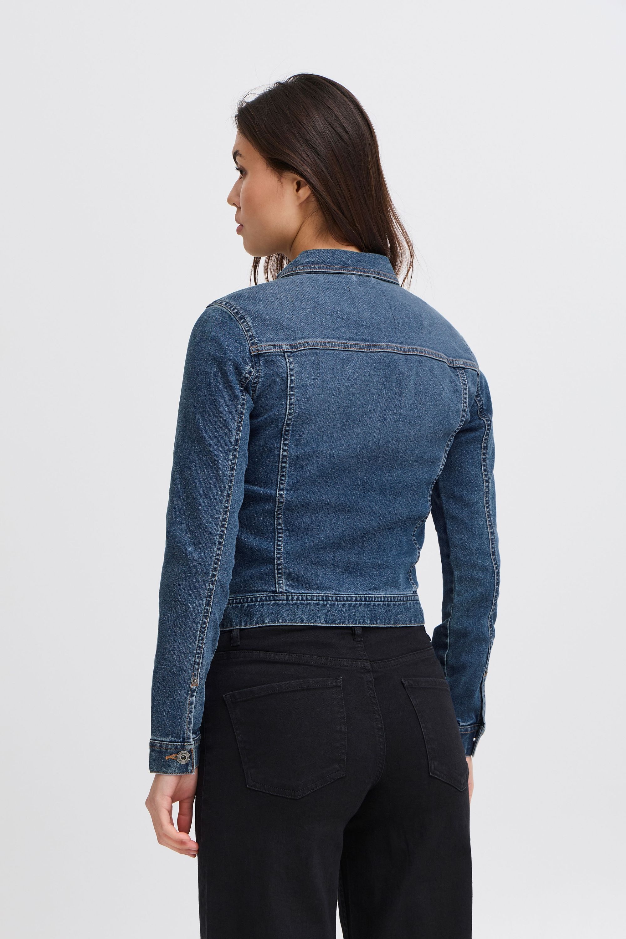 Ichi Jeansjacke »Jeansjacke IHBILLY JA«, ohne Kapuze