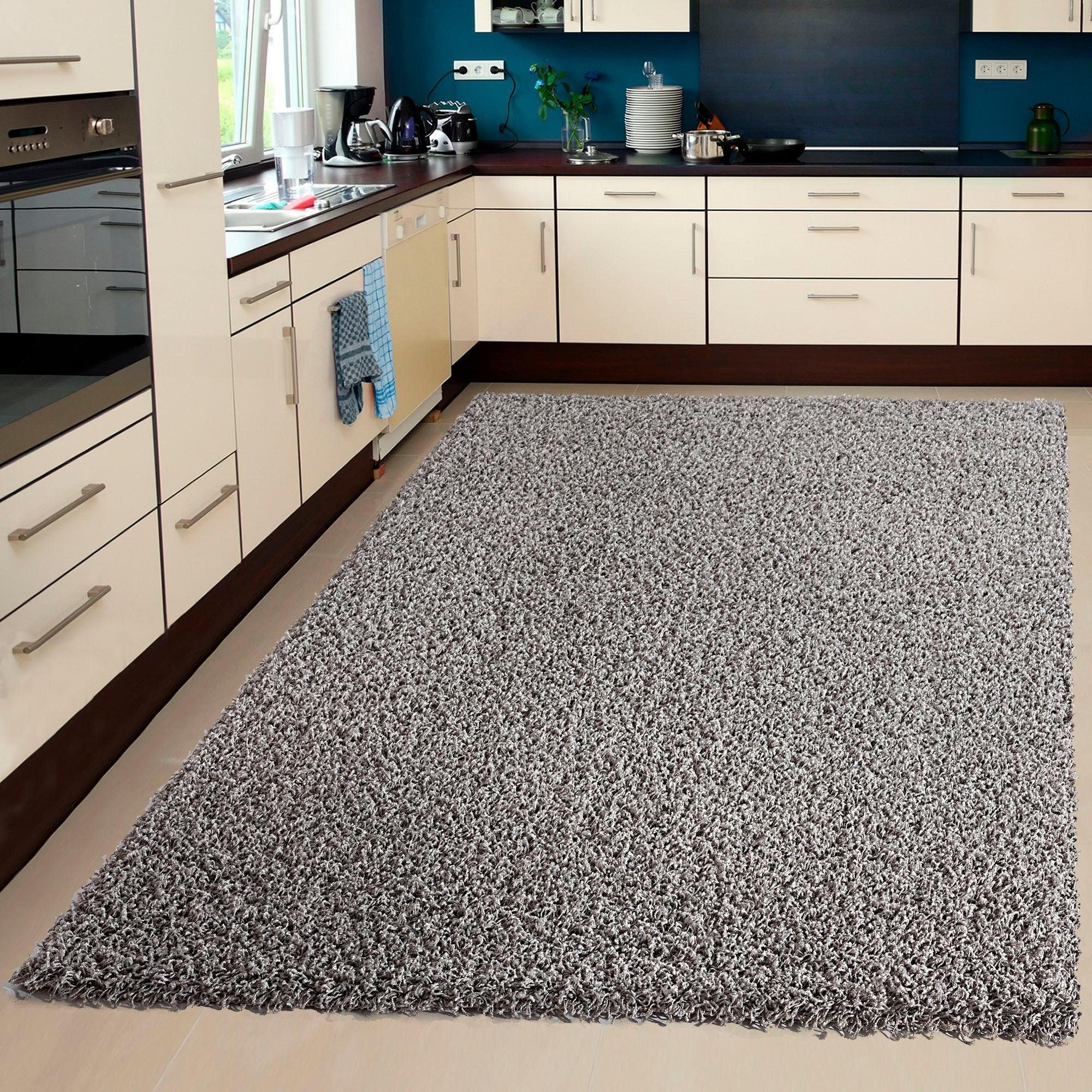 Sanat Hochflor-Teppich »LOCA«, rechteckig, 30 mm Höhe, Wohnzimmer, Langflor, Shaggy, Schlafzimmer