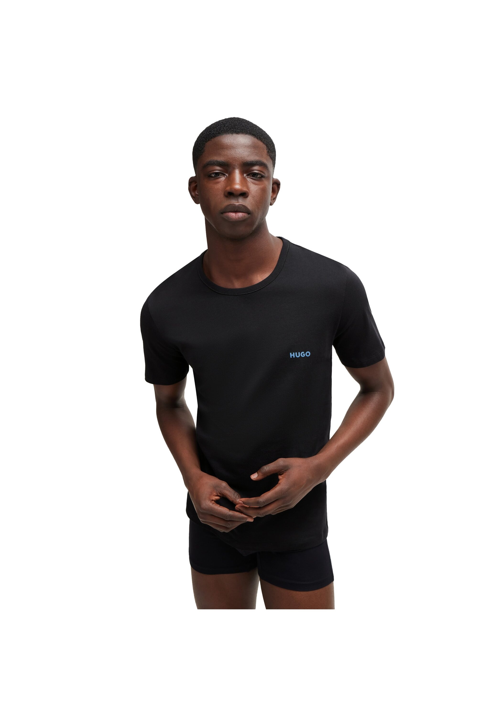 HUGO T-Shirt »T-Shirt T-SHIRT RN TRIPLET P 10217251 01 3er Pack«