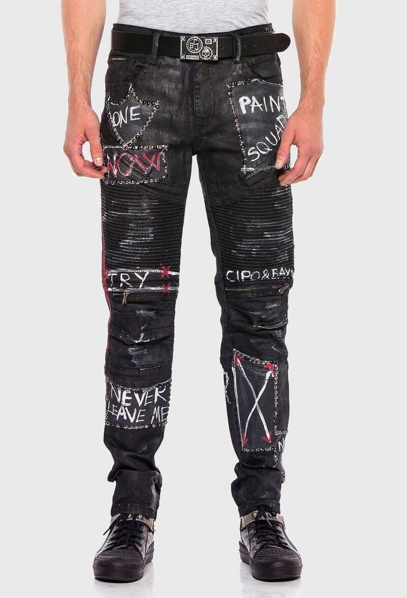 Cipo & Baxx 5-Pocket-Jeans »Cipo & Baxx Jeans« im trendigen Design