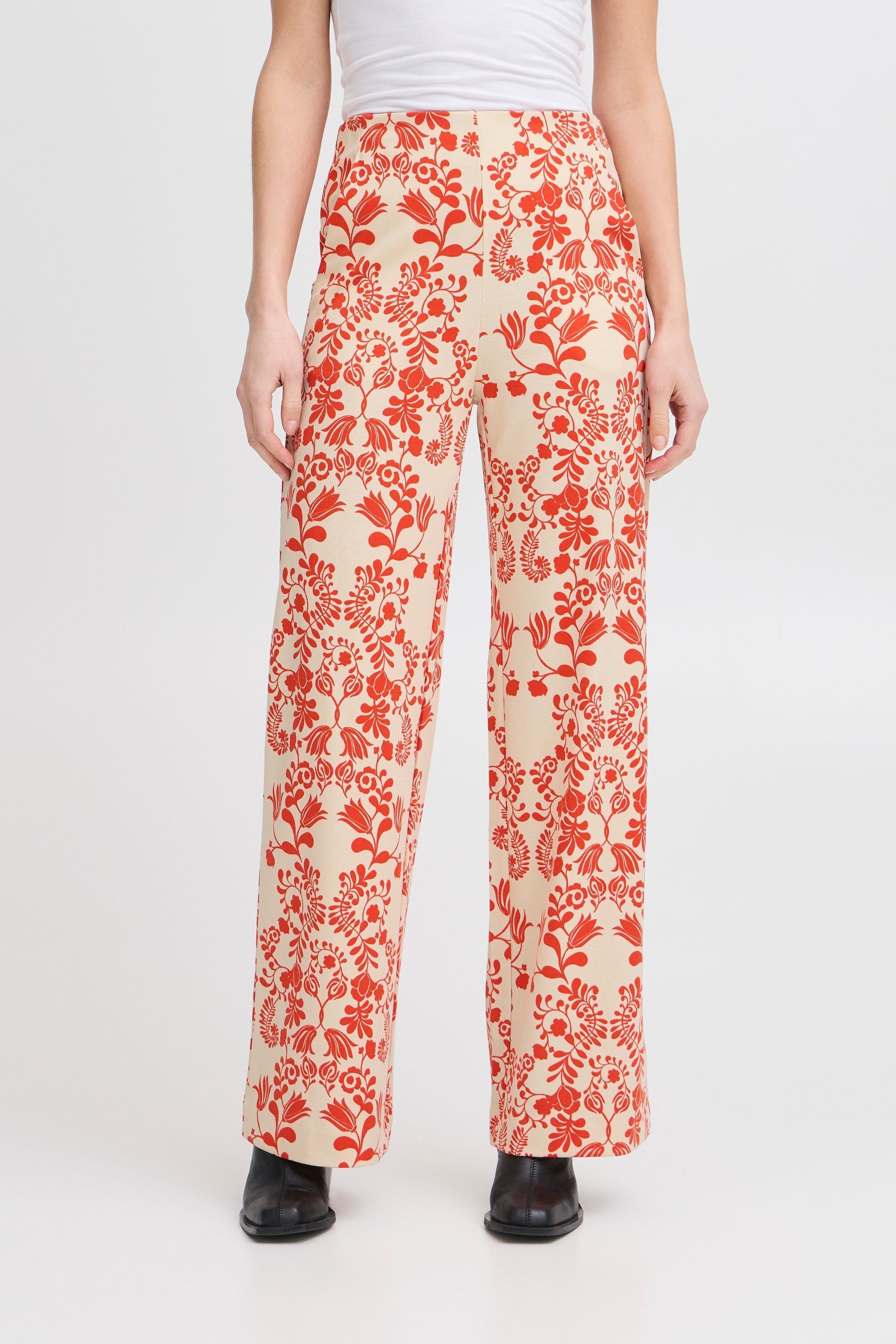 Ichi Stoffhose »Stoffhose IHKATE PRINT WIDE PA5«