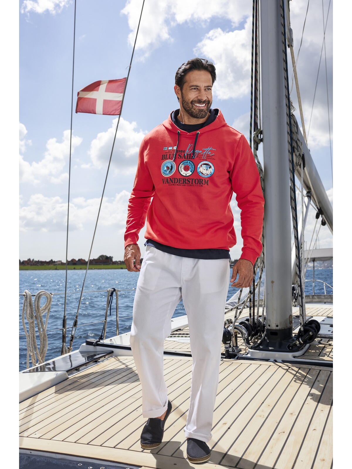 Jan Vanderstorm Kapuzensweatshirt »Sweatshirt WILMER«
