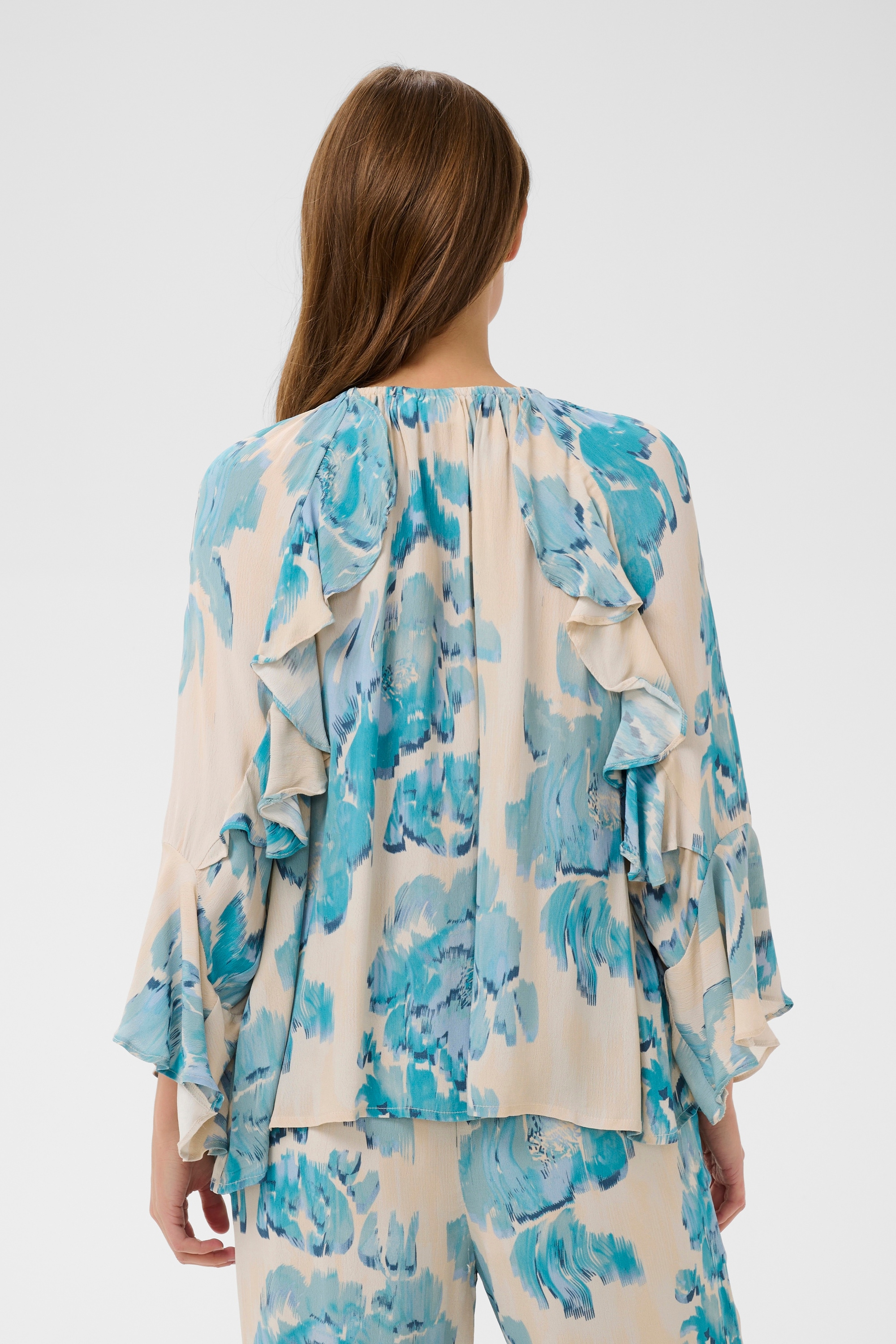 Saint Tropez Kurzarmbluse »Kurzarm-Bluse PollyanaSZ«