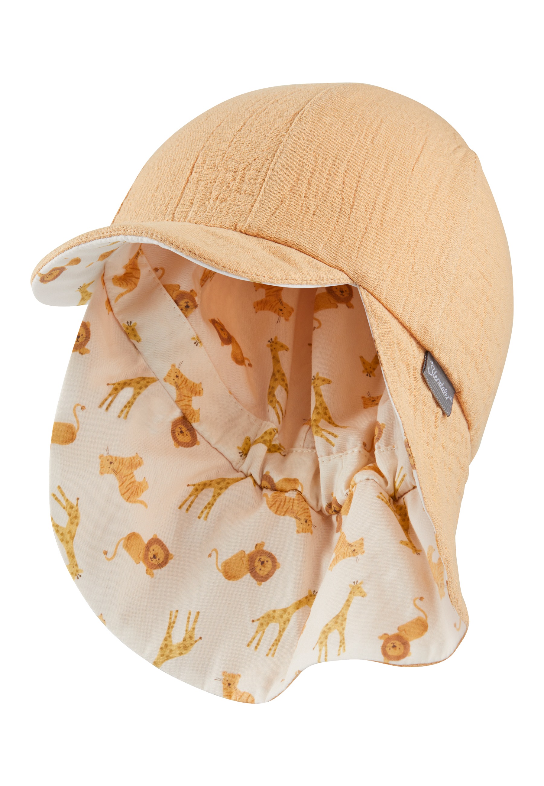 Sterntaler® Wendemütze »Wende-Schirmmütze Giraffen«