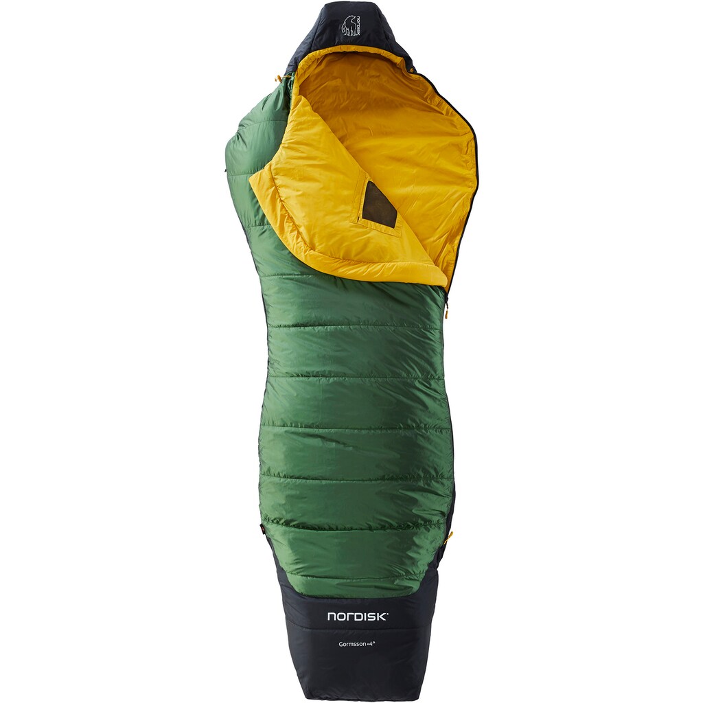 Nordisk Mumienschlafsack »Gormsson +4Â° Curve«, (2 tlg.)