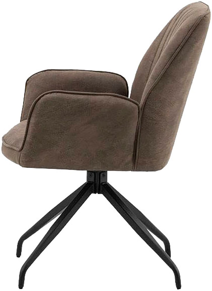 Home affaire Stuhl »Pollenca«, (Set), 2 St., Microfaser, tolle Optik