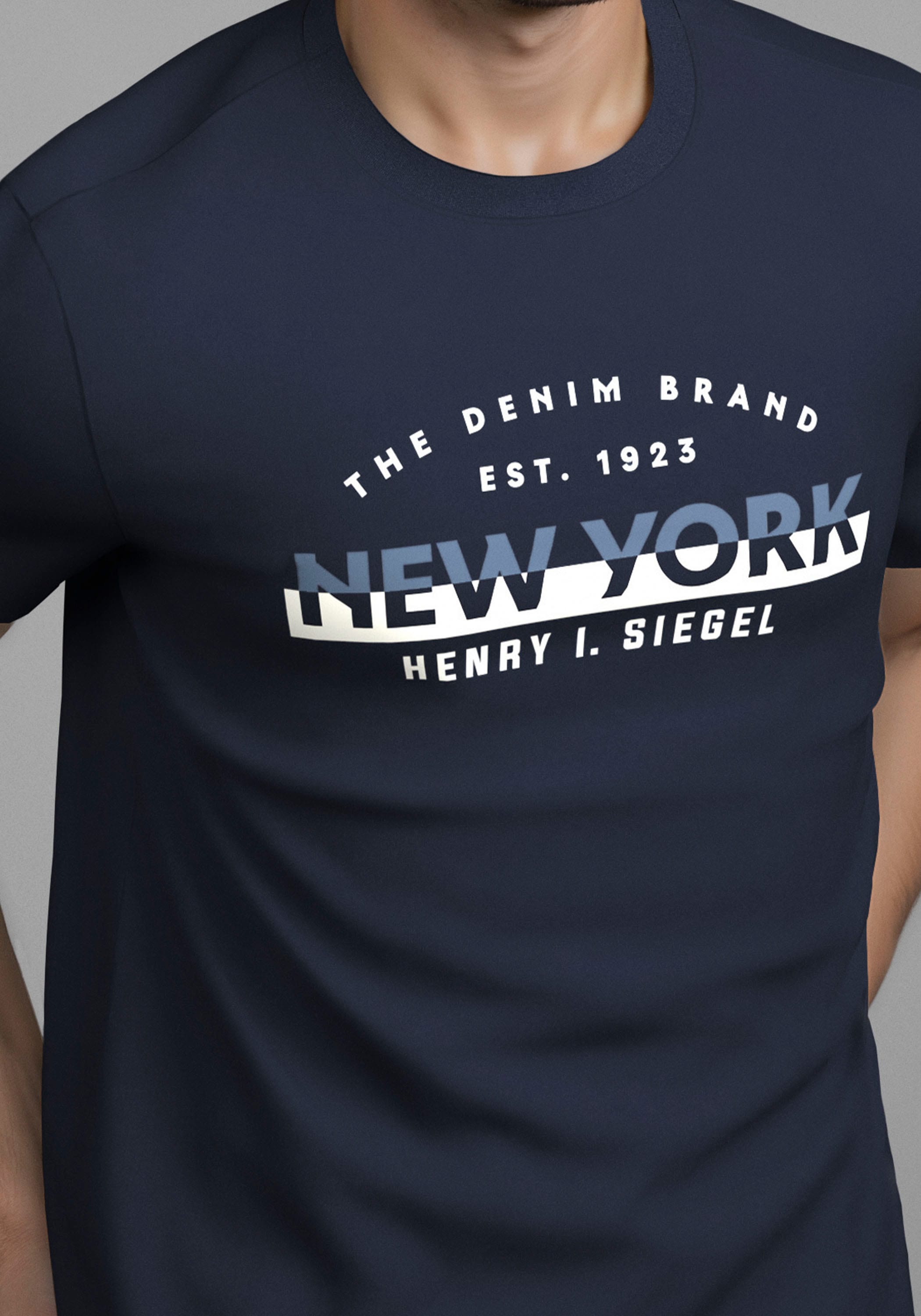 H.I.S Rundhalsshirt »Neue Kollektion!«, mit Print