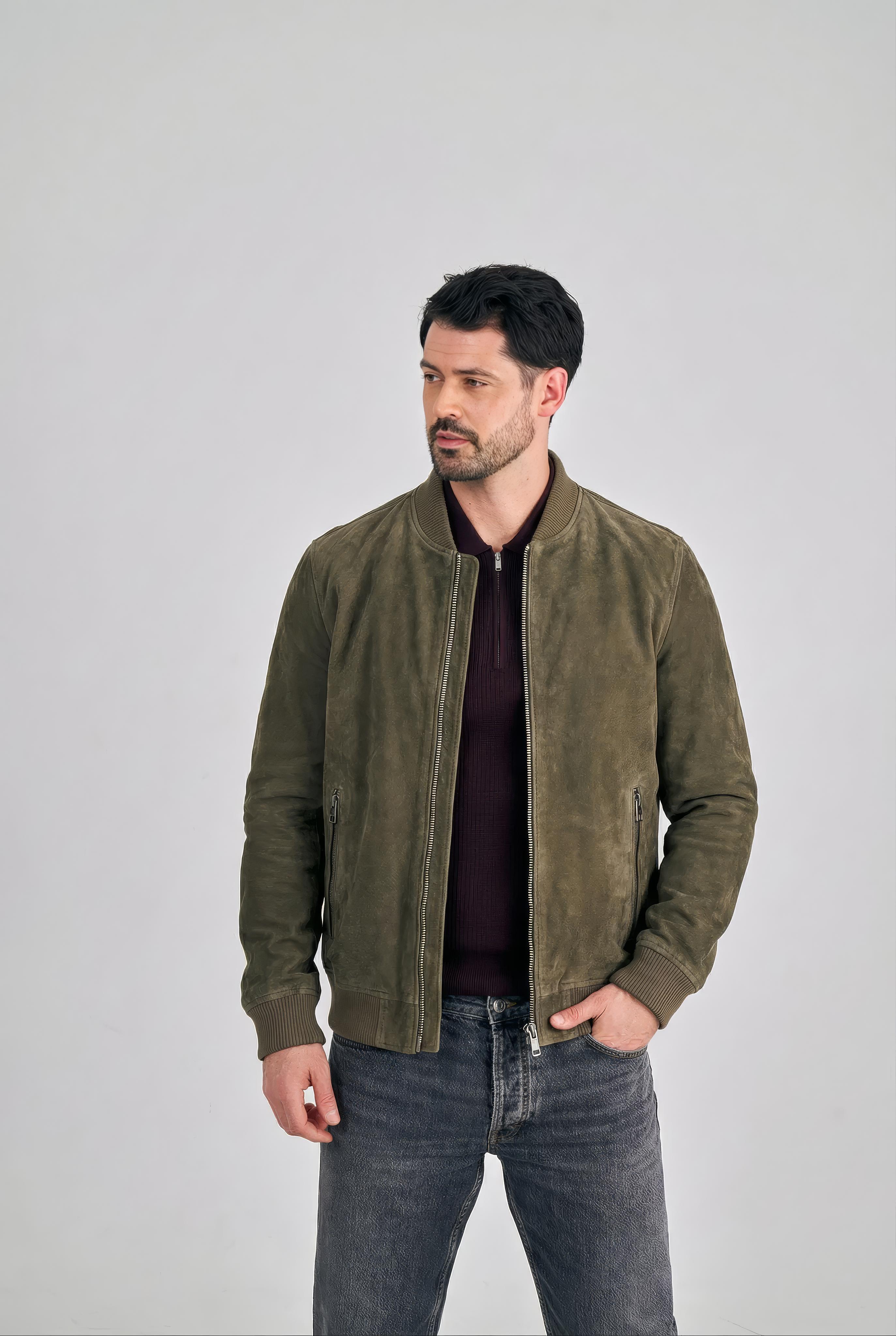 Freaky Nation Lederjacke "Ted-FN"