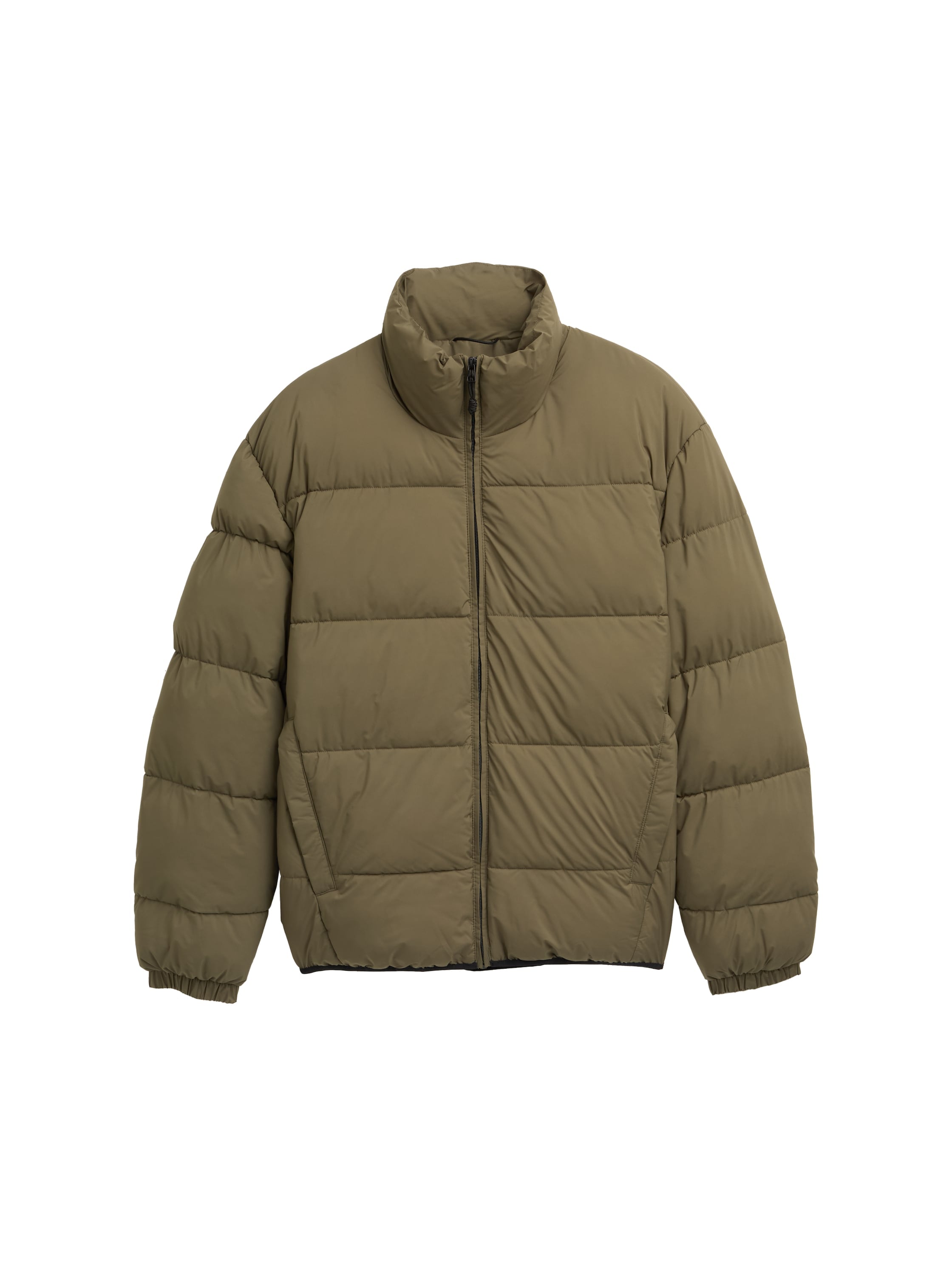 TOM TAILOR Denim Steppjacke, mit Taschen