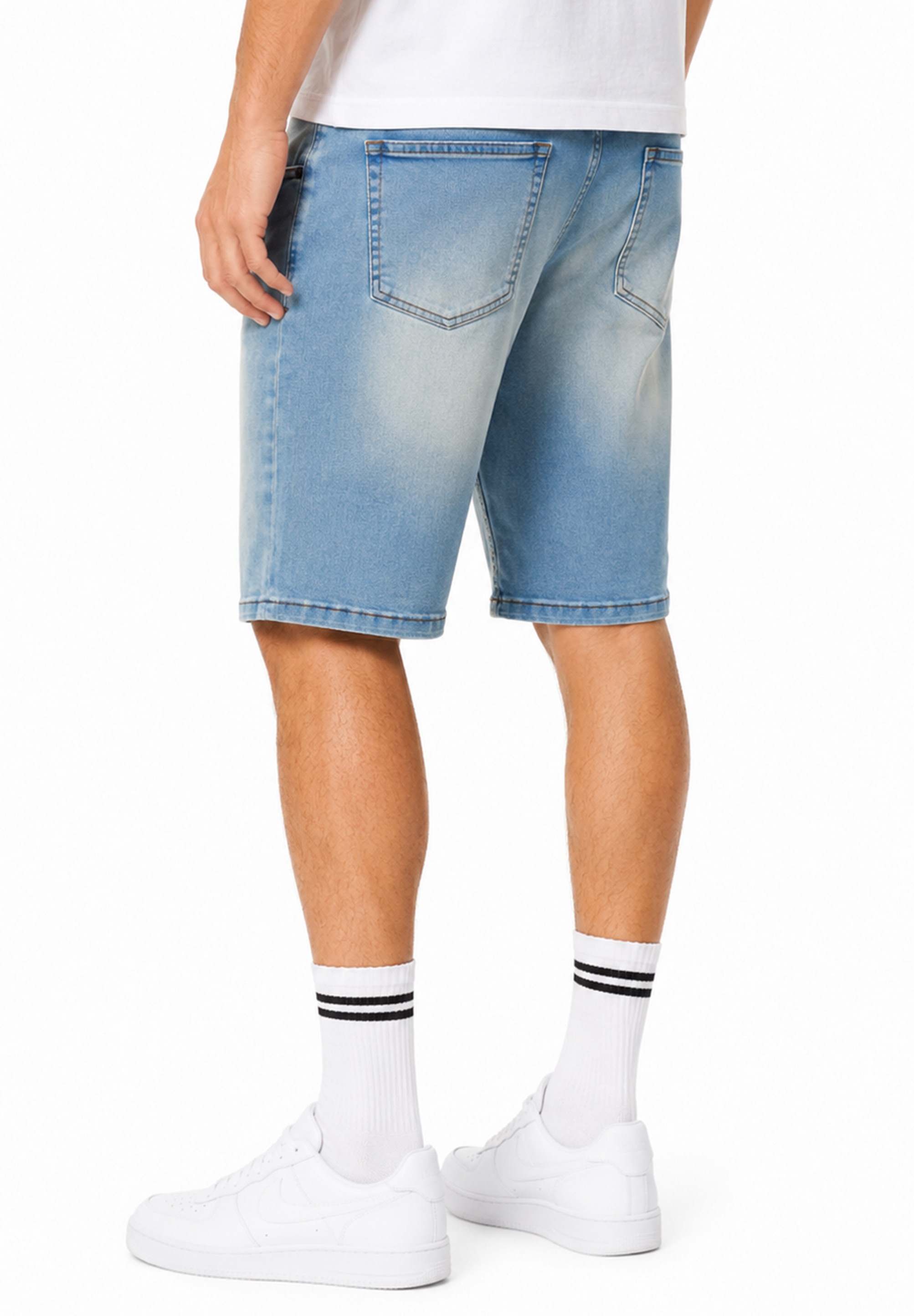 SOULSTAR Shorts »im Baggy-Fit aus 100% Baumwolle für Herren«  Sommer-Shorts Bermuda für Männer mit Elasthan