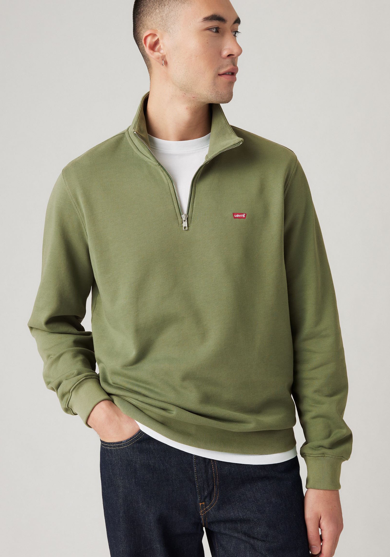 Levi's® Sweatshirt »ORIGINAL HM 1/4 ZIP«