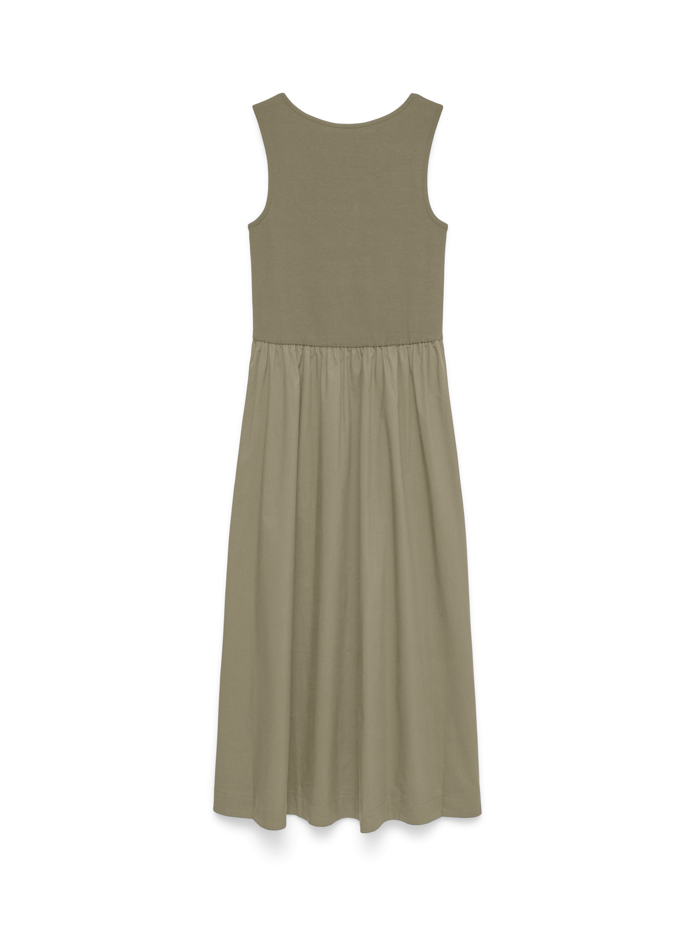 Vero Moda Maxikleid »VMVIDA SL 7/8 DRESS WVN NOOS« Baumwollmischung