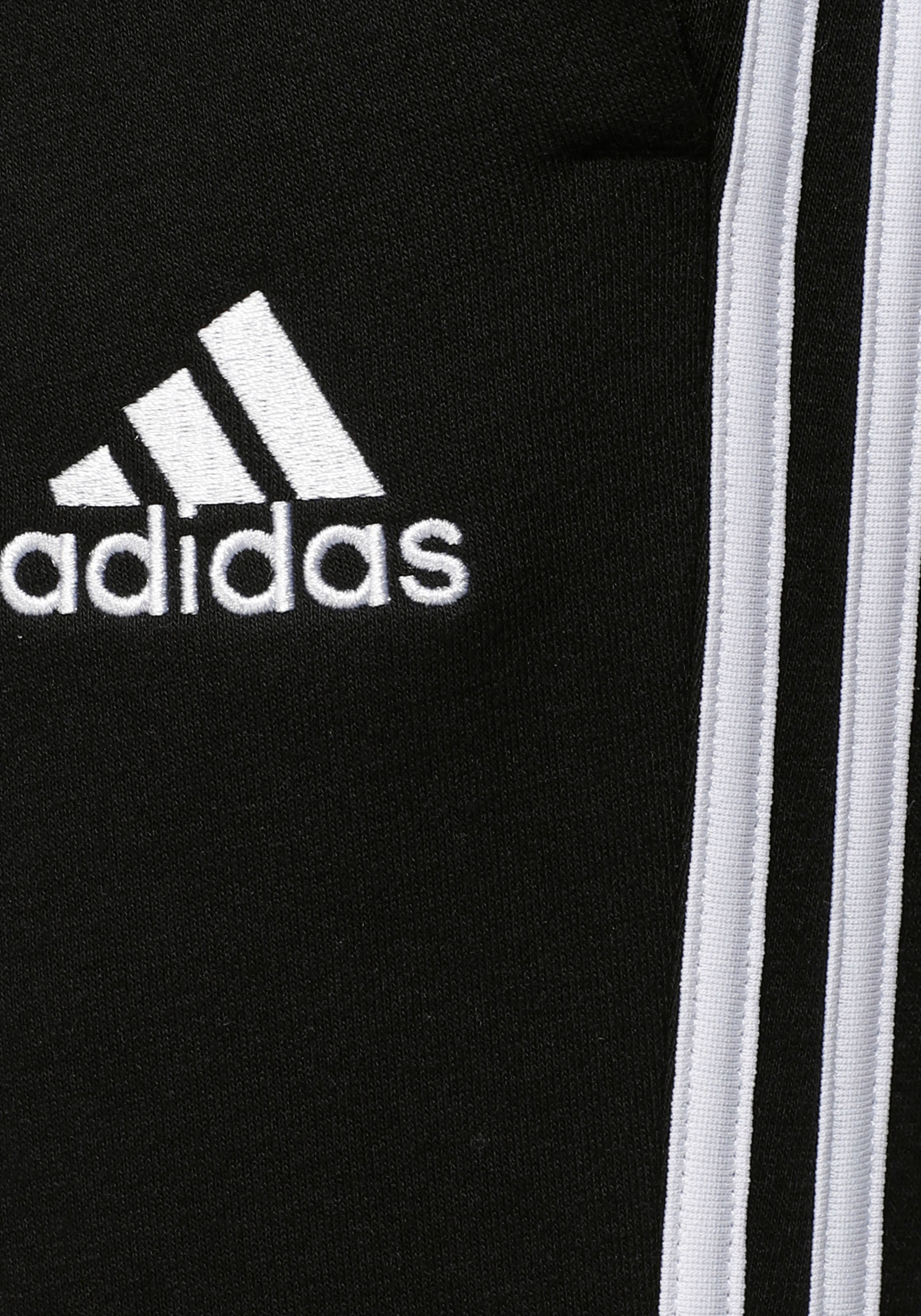 adidas Sportswear Sporthose »ESSENTIALS FLEECE FITTED 3STREIFEN HOSE«, (1 tlg.)