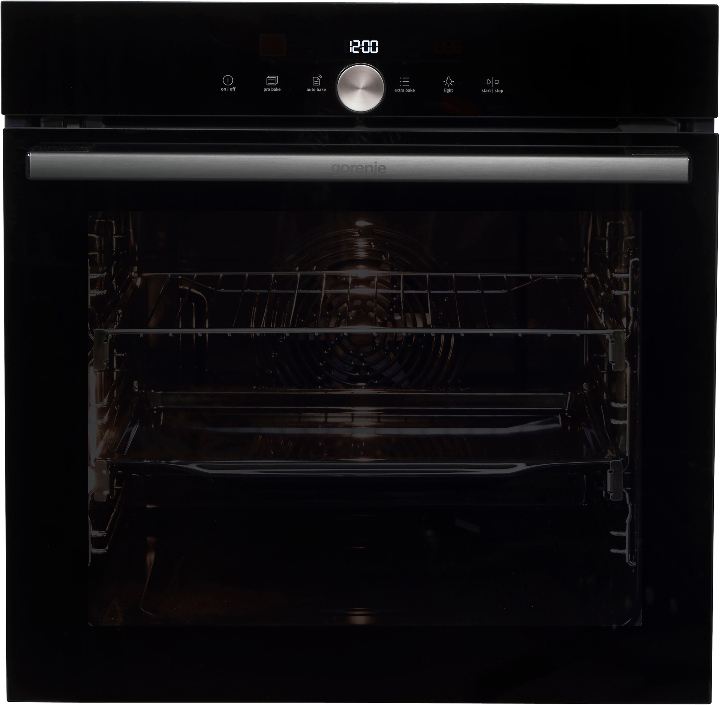 Gorenje Pyrolyse Backofen »BPS 6747 A09DBGOT« mit 2-fach-Teleskopauszug mit Pyrolyse-Selbstreinigung Pyrolyse: Selbstreinigung durch hohe Hitze...